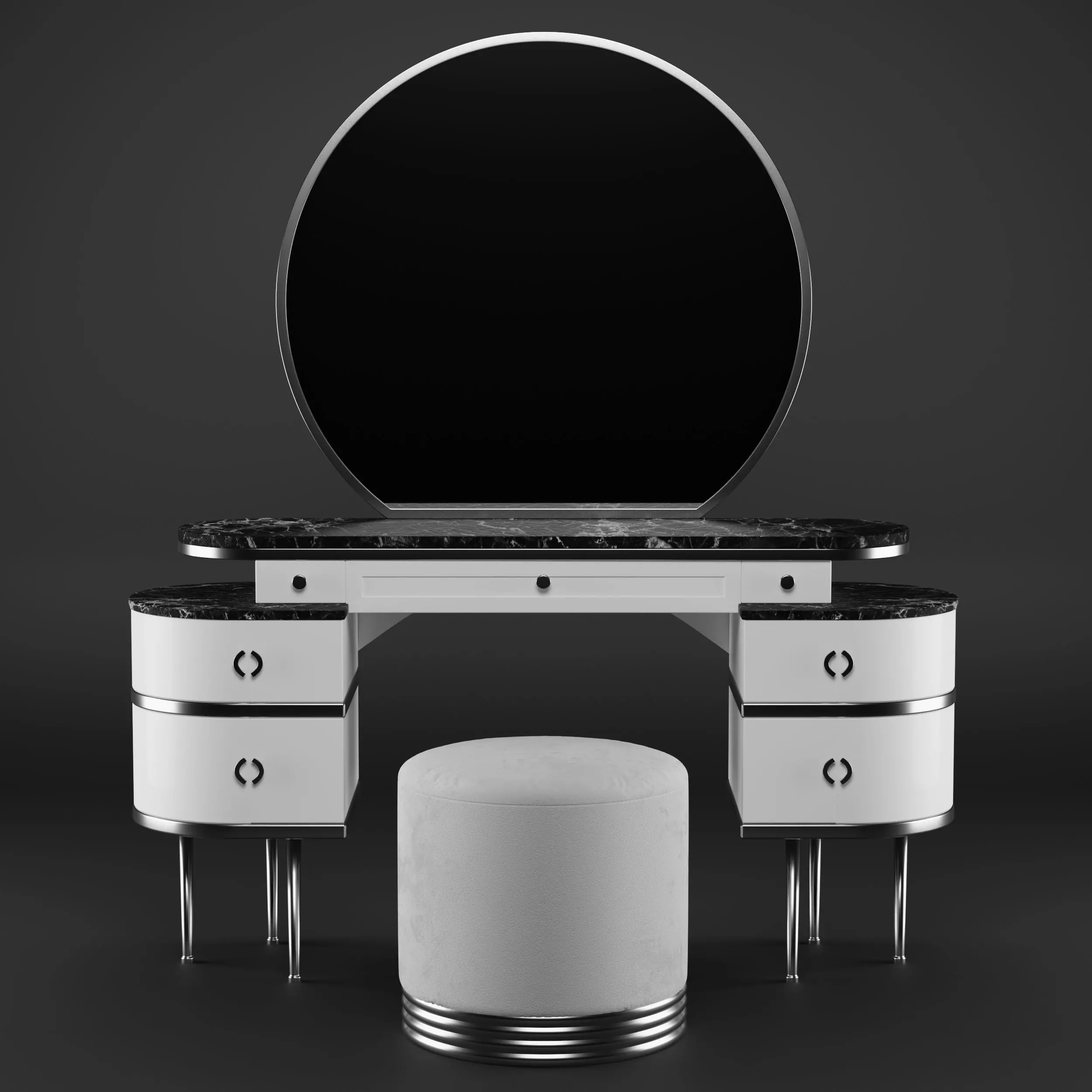 DEVON DEVON Zelda Vanity Table 3D model_0