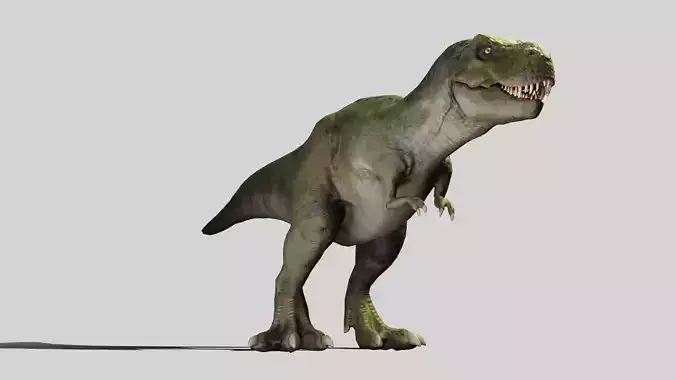 Tyrannosaurus rex Low-poly 3D model