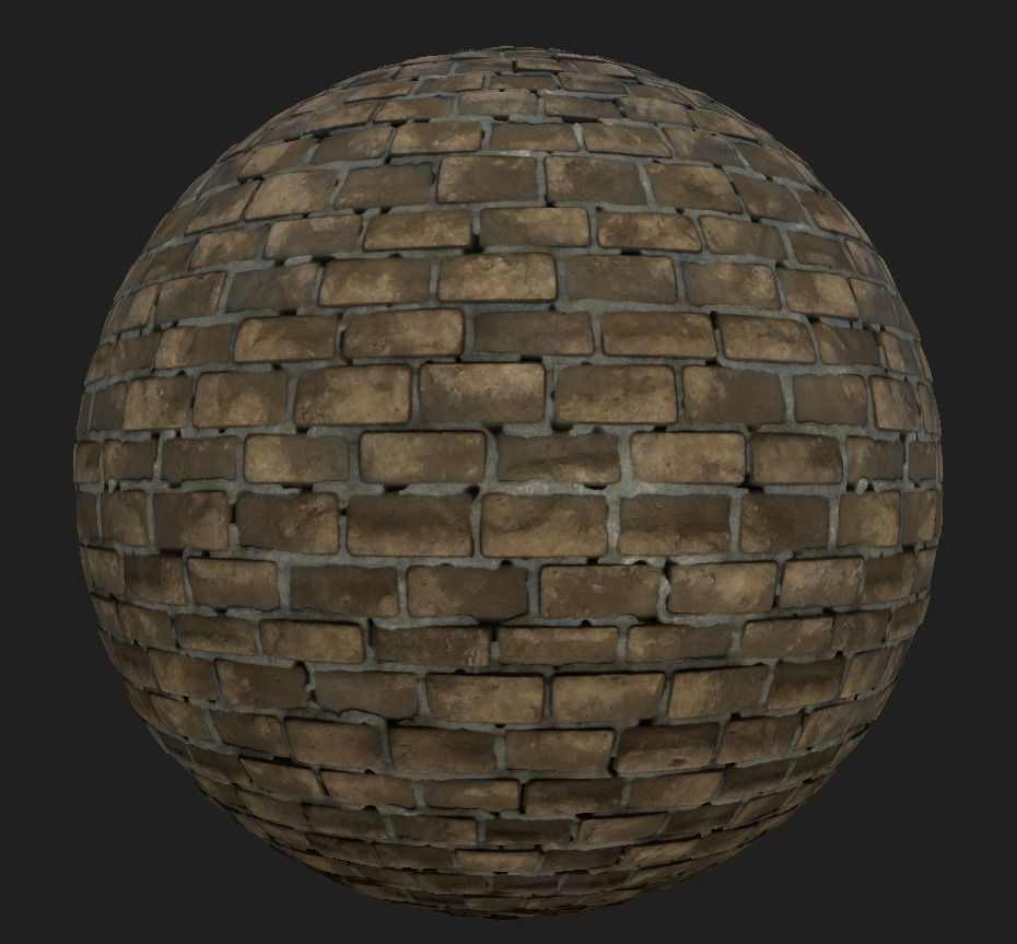 18 Ground Brick Material Pack Texture_29