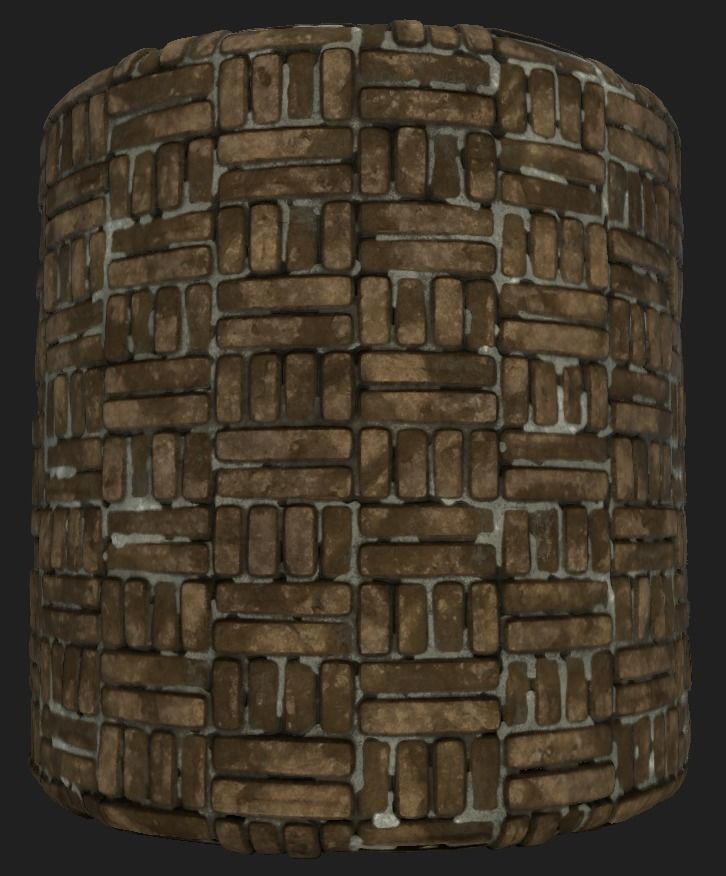 18 Ground Brick Material Pack Texture_39