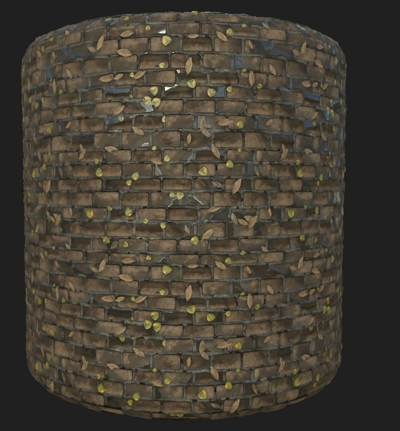 18 Ground Brick Material Pack Texture_33
