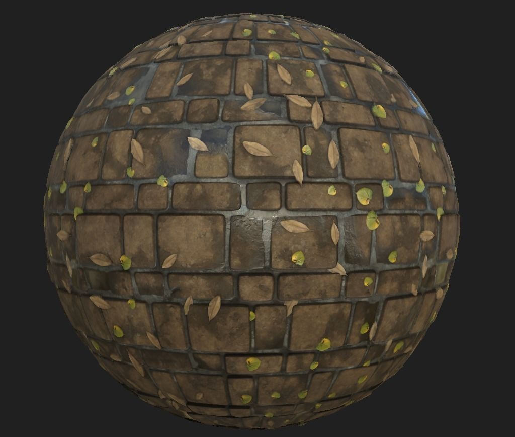 18 Ground Brick Material Pack Texture_52