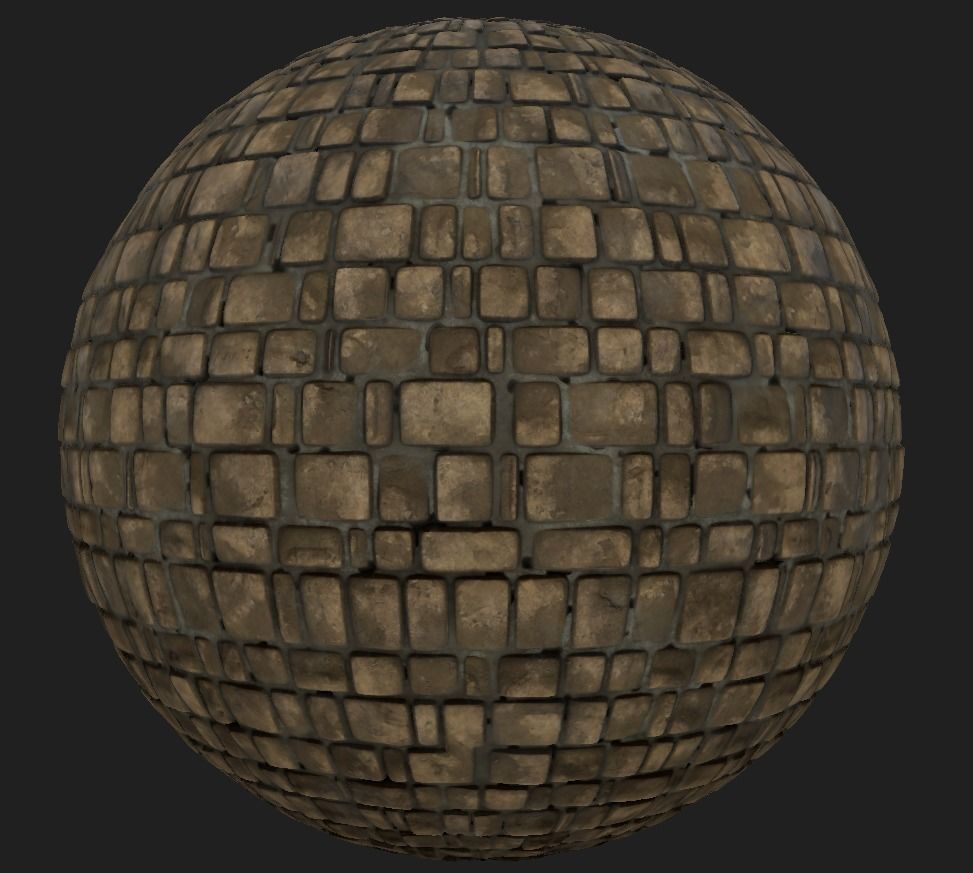 18 Ground Brick Material Pack Texture_24