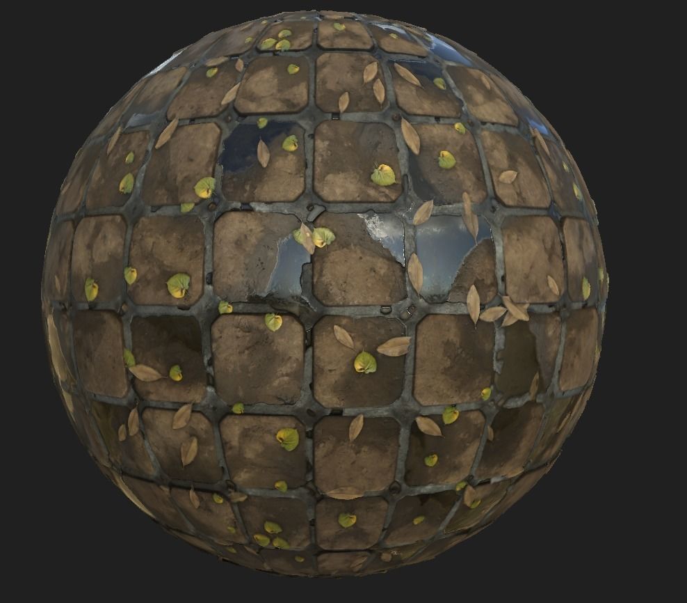 18 Ground Brick Material Pack Texture_20