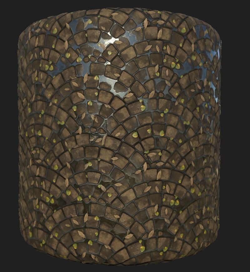 18 Ground Brick Material Pack Texture_9