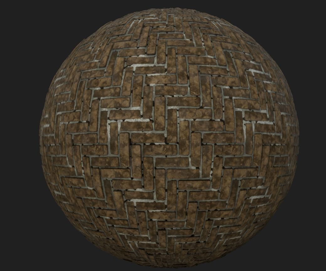 18 Ground Brick Material Pack Texture_56