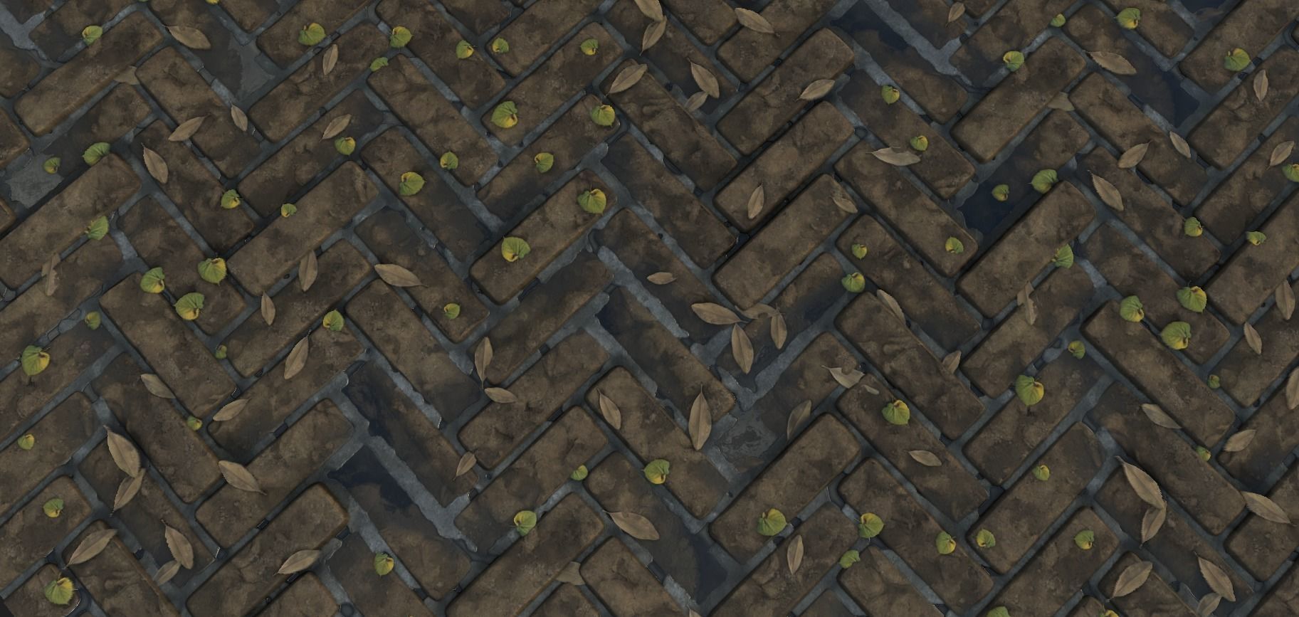 18 Ground Brick Material Pack Texture_3