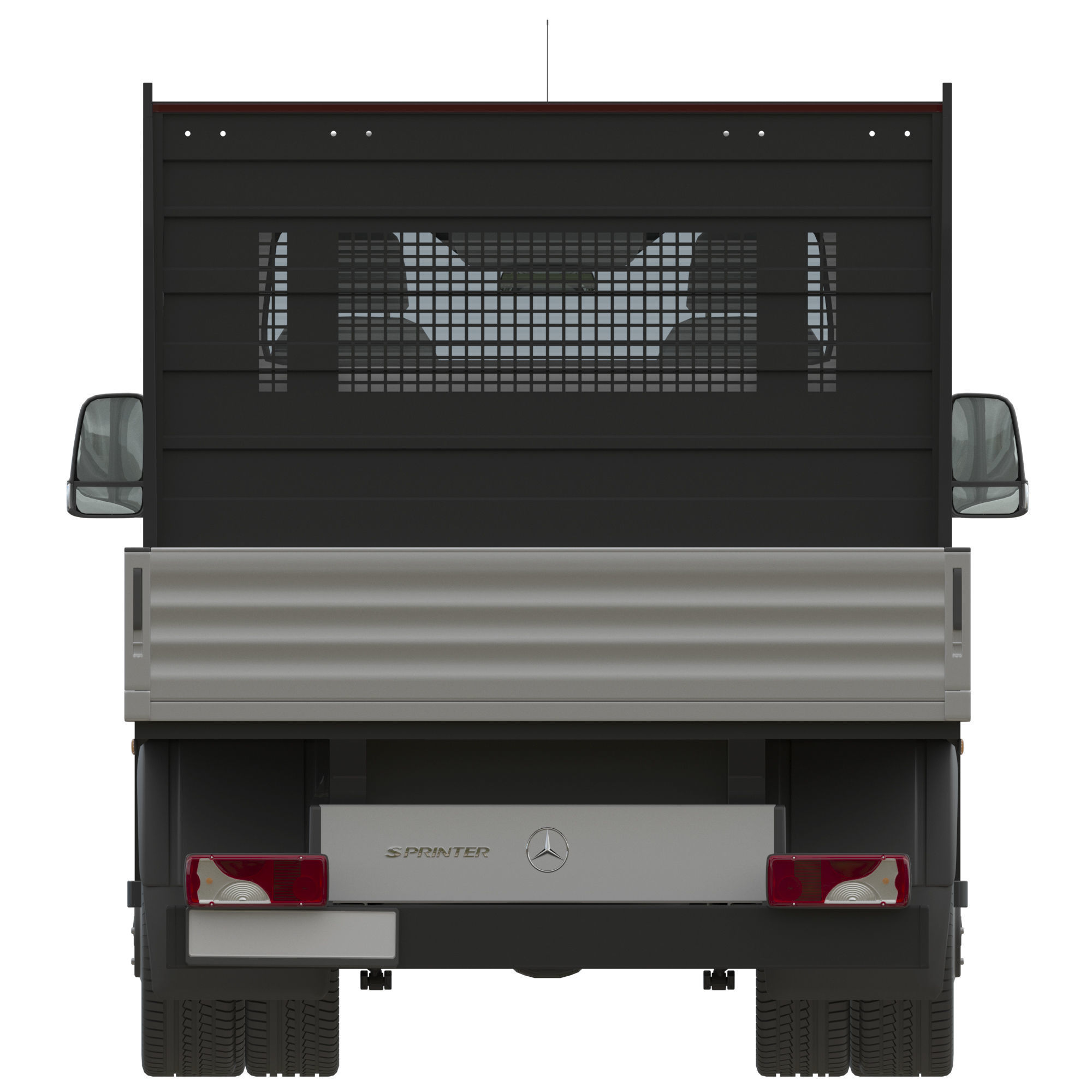 Mercedes-Benz Sprinter Chassis Cab MAXI L4 3D model_8