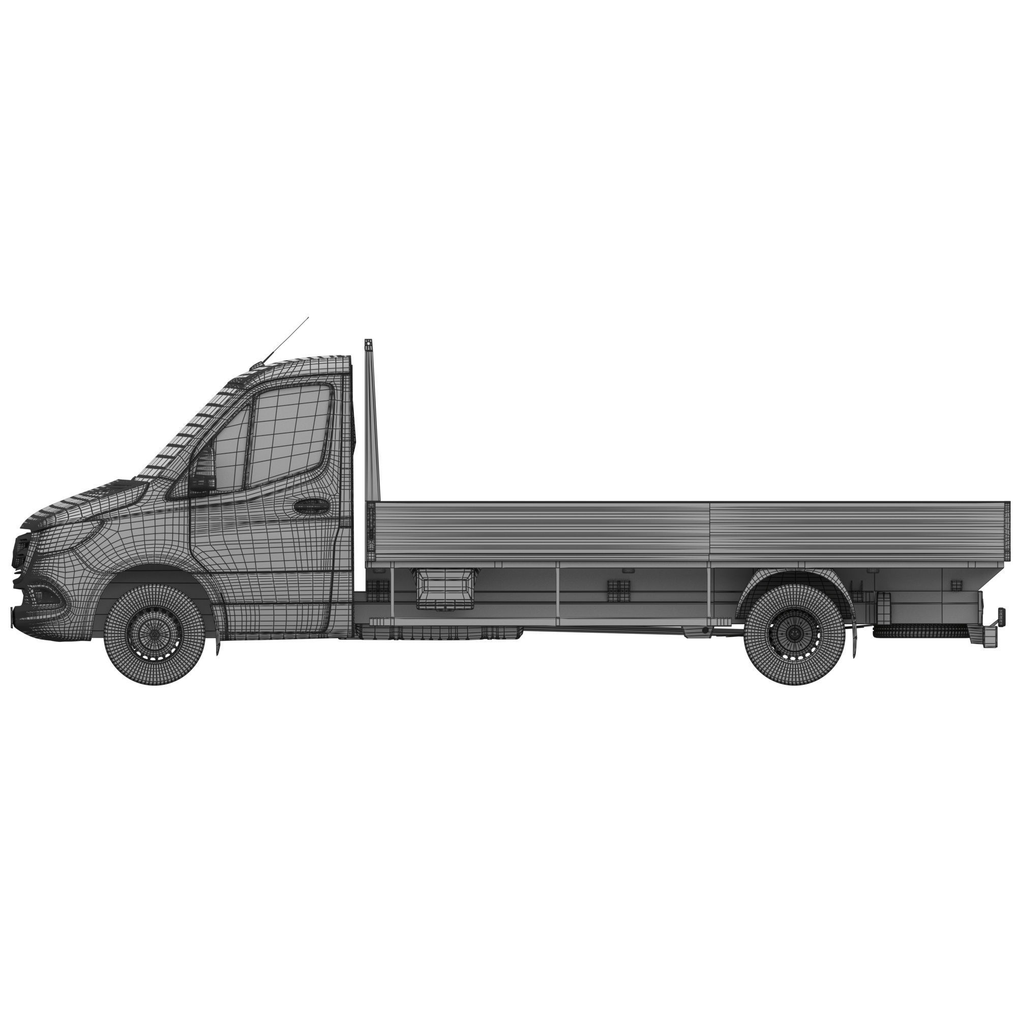 Mercedes-Benz Sprinter Chassis Cab MAXI L4 3D model_20