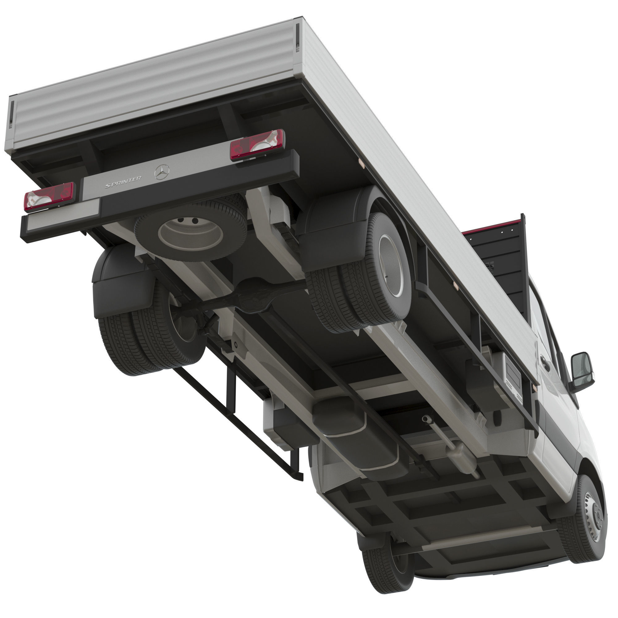 Mercedes-Benz Sprinter Chassis Cab MAXI L4 3D model_5