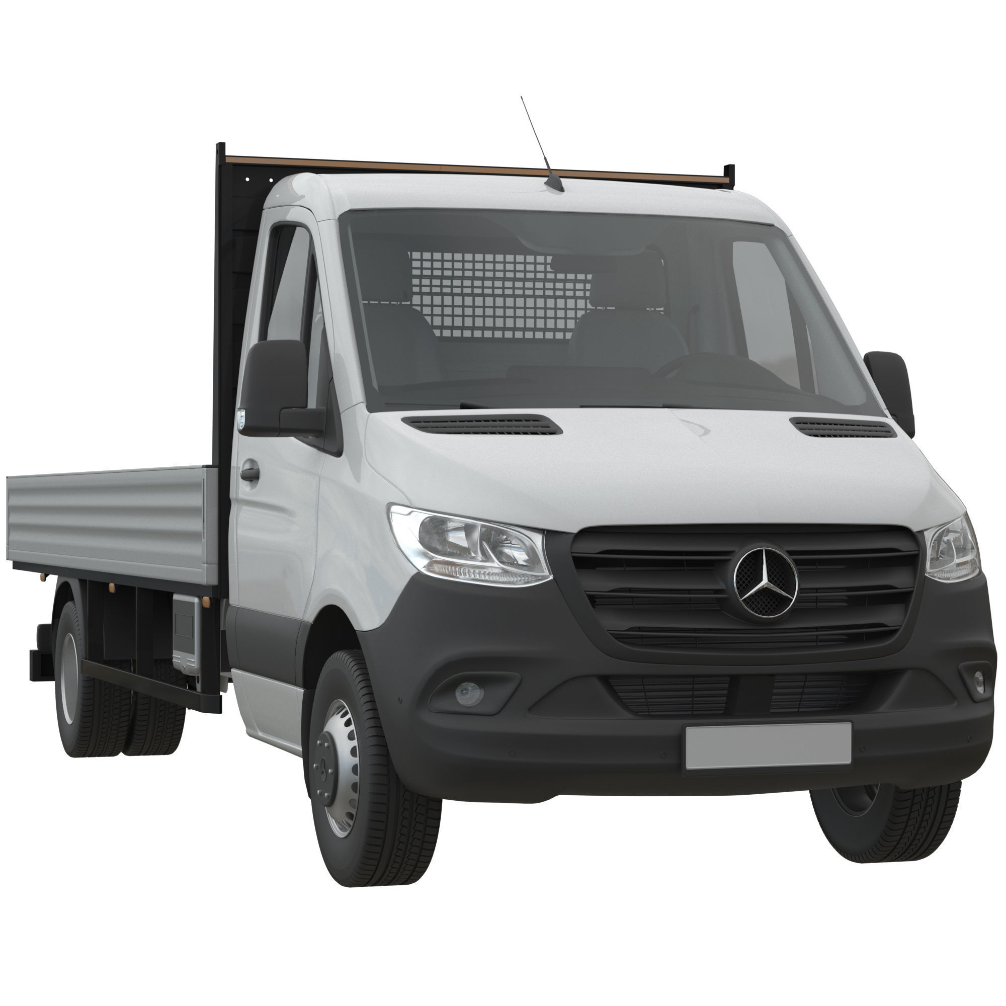 Mercedes-Benz Sprinter Chassis Cab MAXI L4 3D model_1
