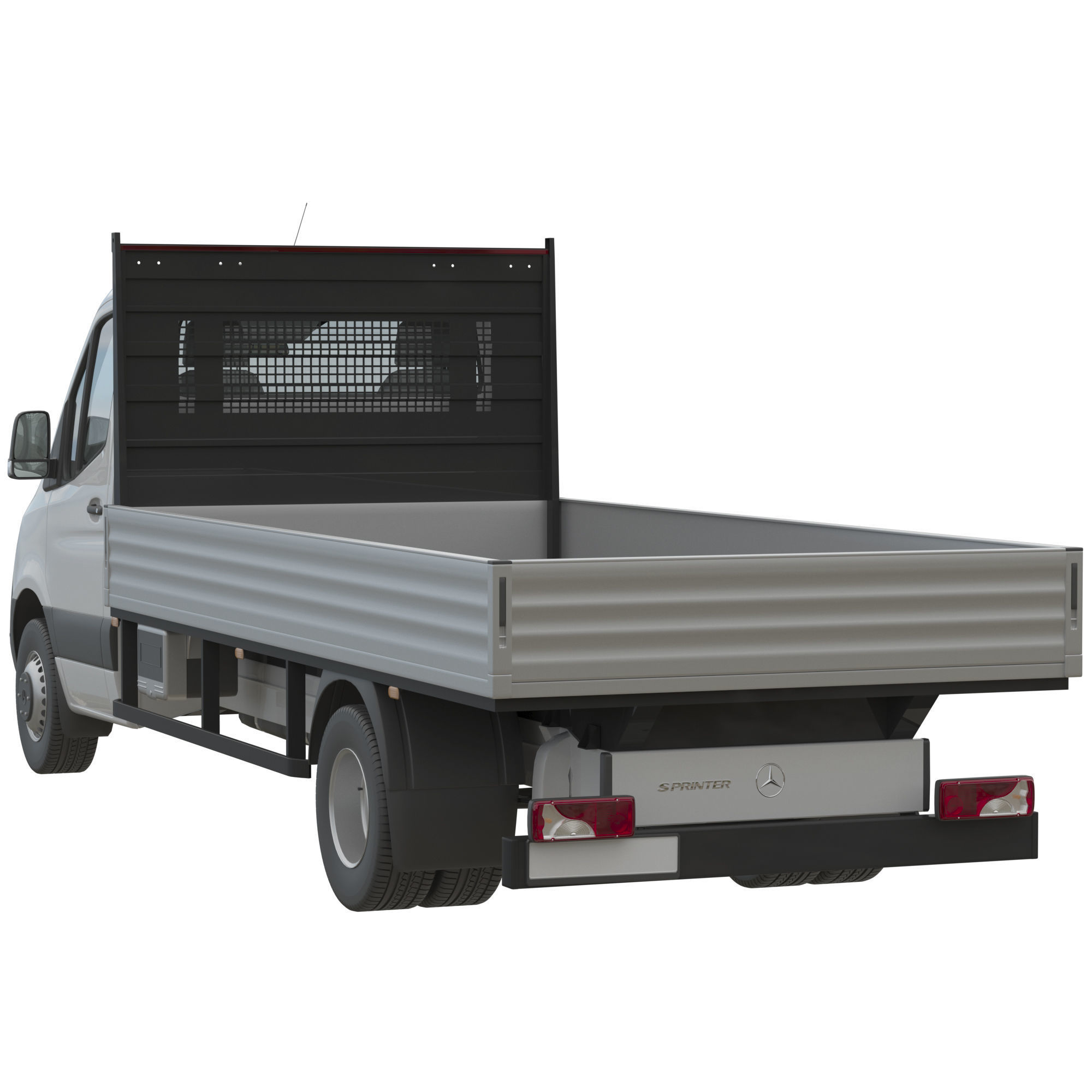 Mercedes-Benz Sprinter Chassis Cab MAXI L4 3D model_4