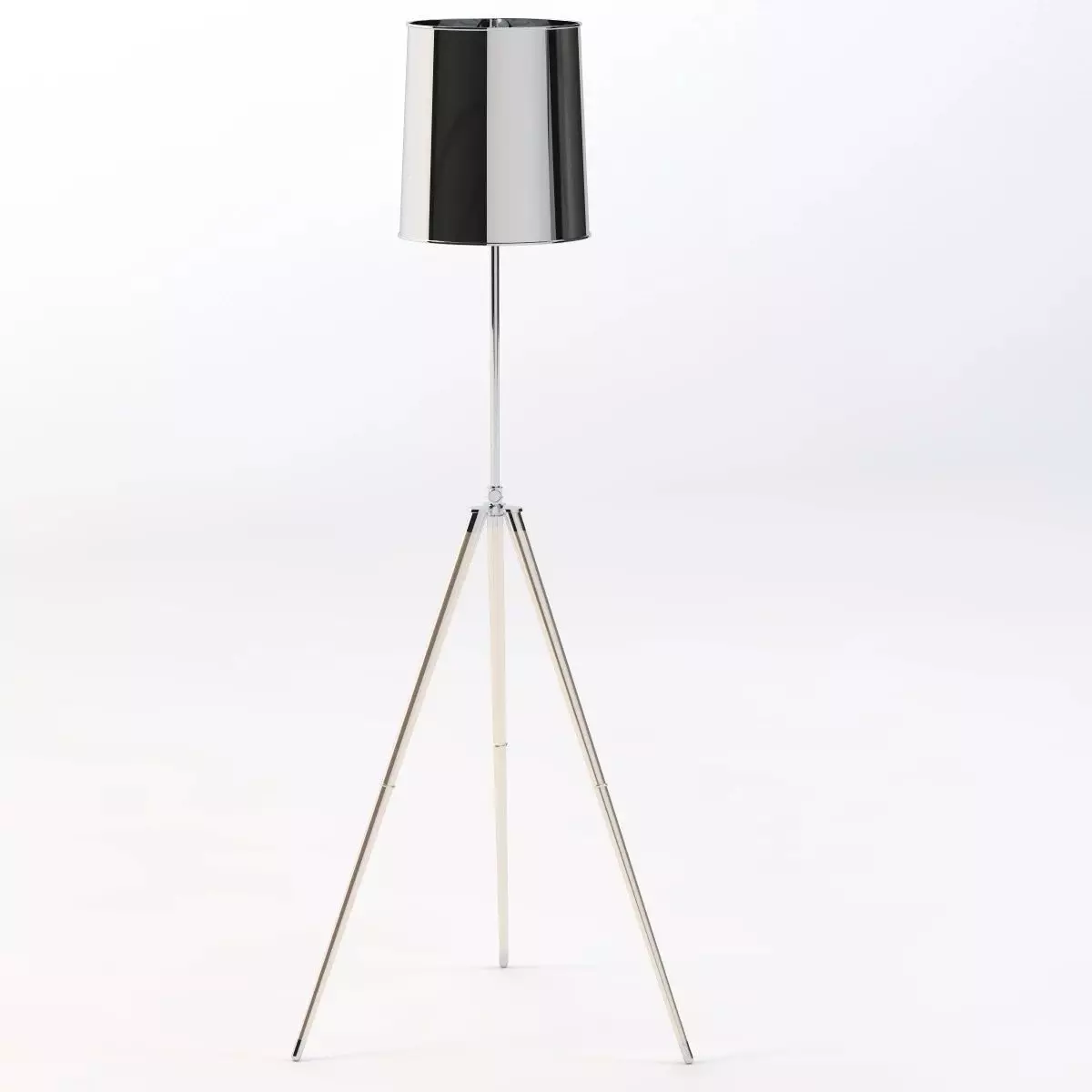 Zarah 1 Light Floor Lamp 3D model_0
