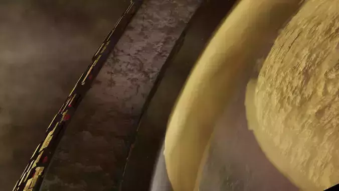 Futuristic Ring-World