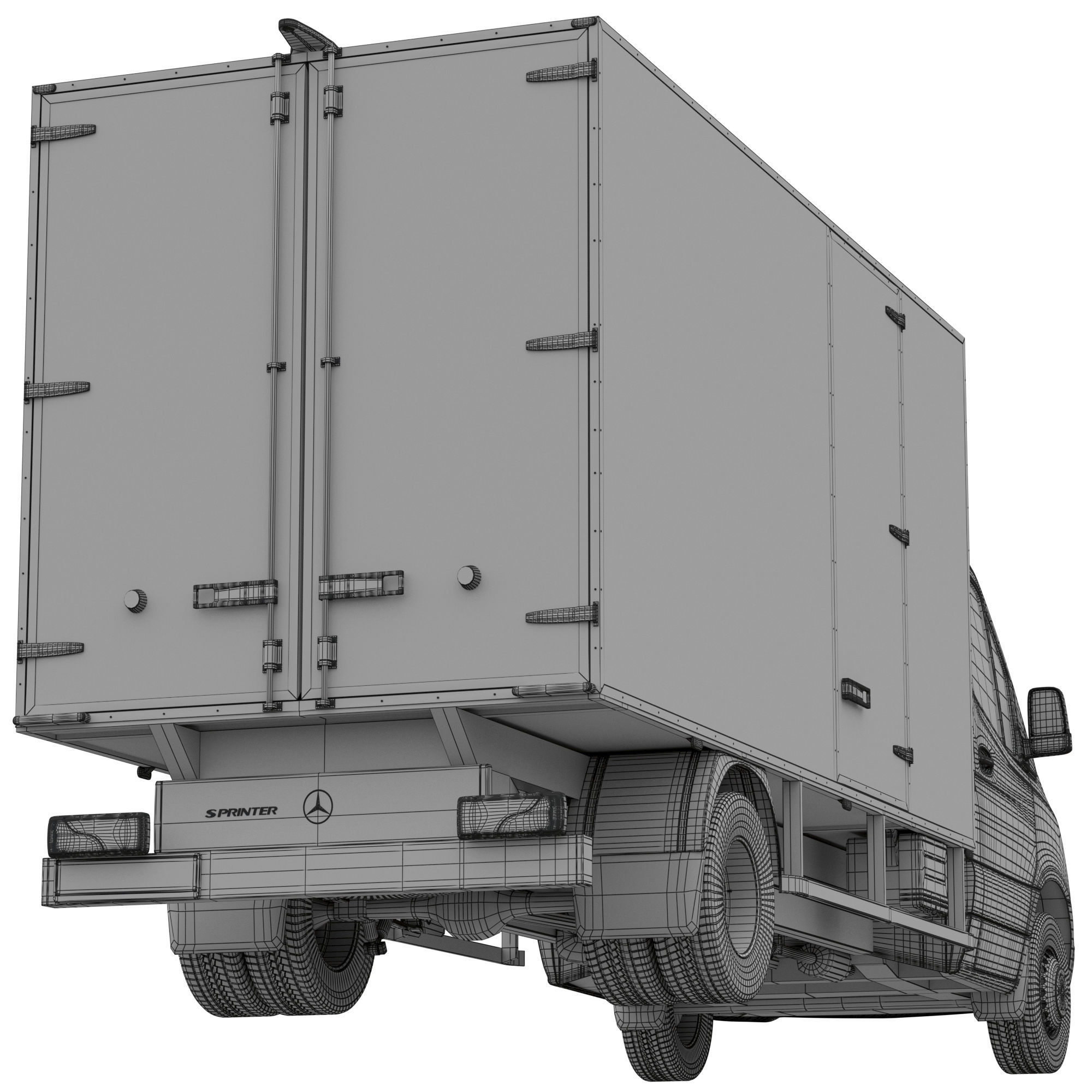 Mercedes-Benz Sprinter Isothermal MAXI  3D model_16