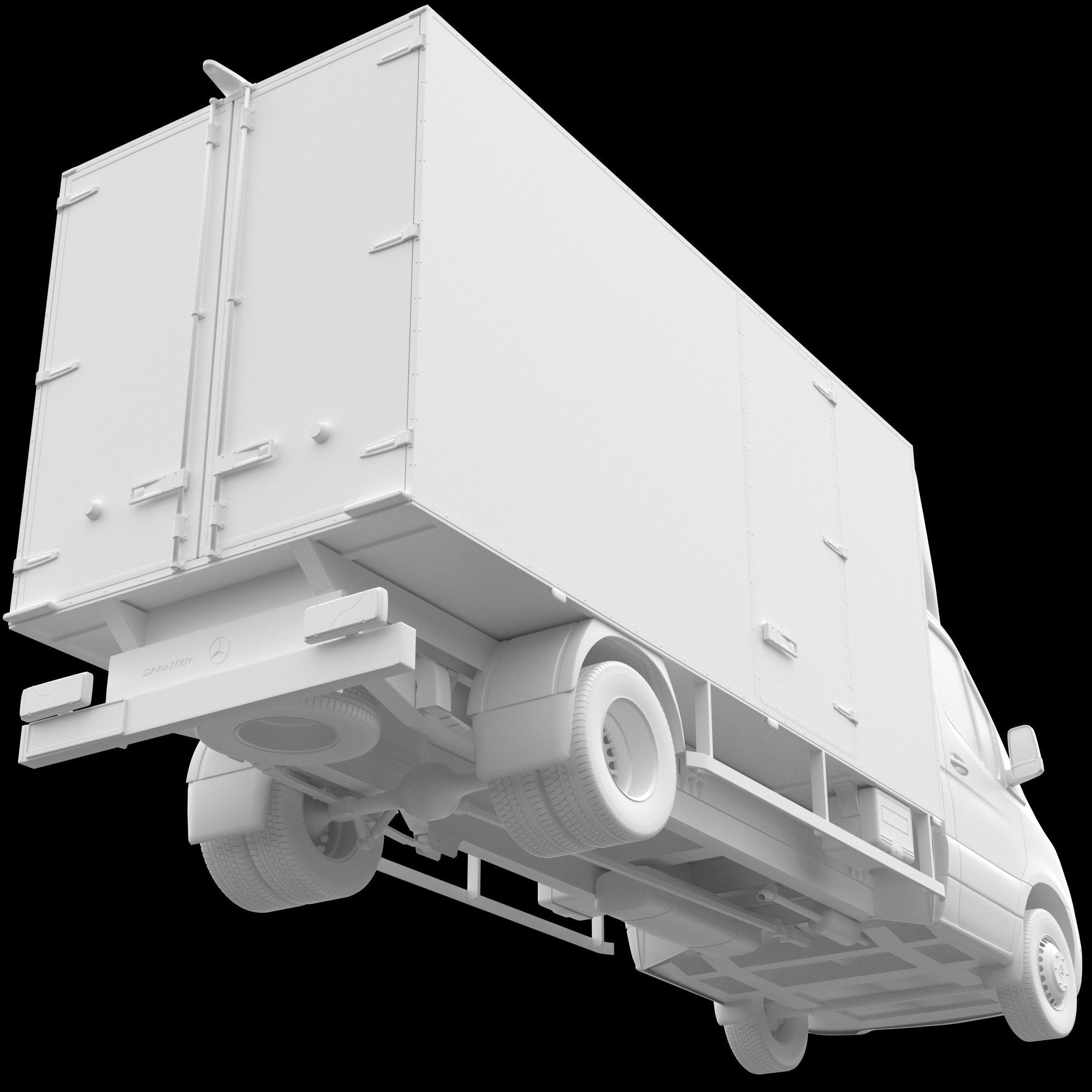 Mercedes-Benz Sprinter Isothermal MAXI  3D model_14