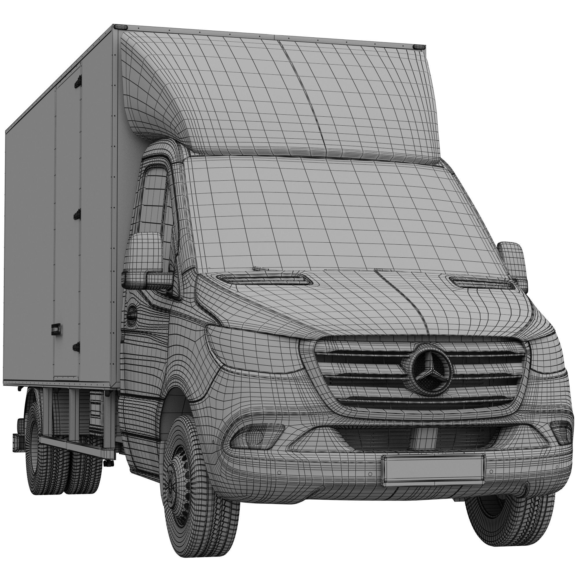 Mercedes-Benz Sprinter Isothermal MAXI  3D model_15