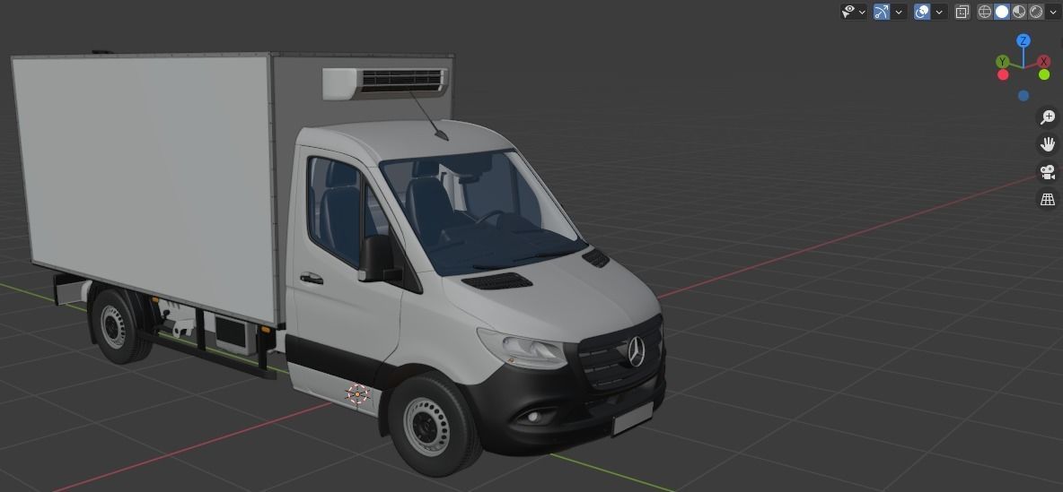 Mercedes-Benz Sprinter REF L2 3D model_25