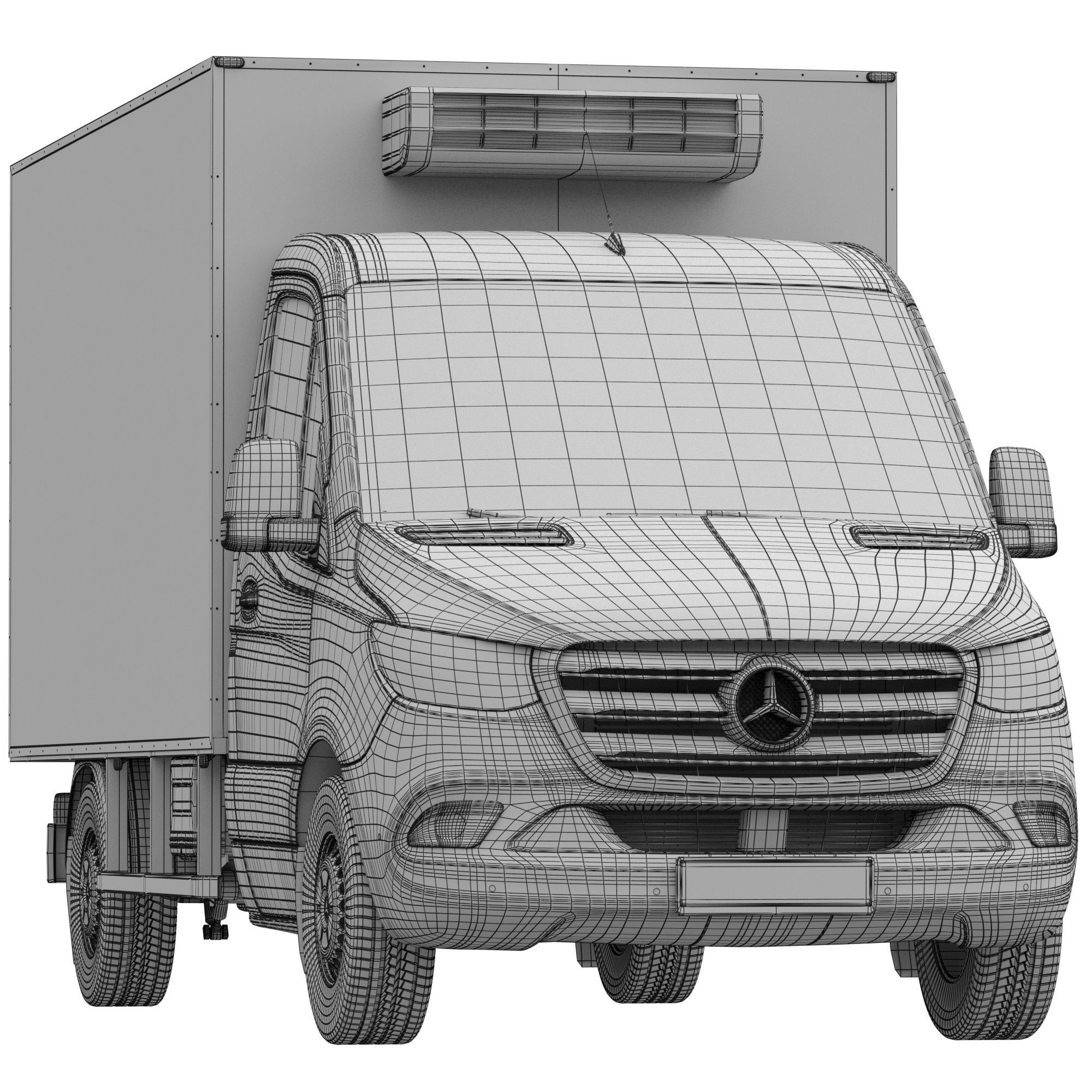 Mercedes-Benz Sprinter REF L2 3D model_15