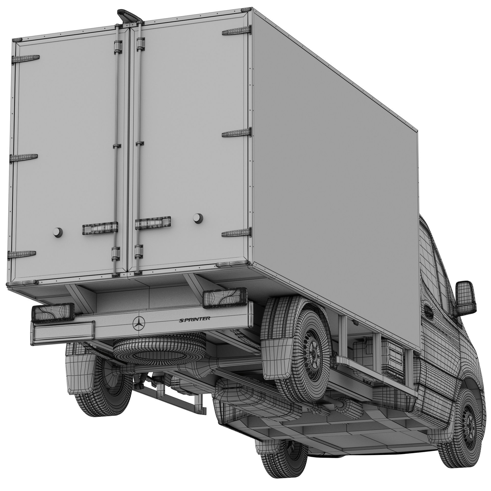 Mercedes-Benz Sprinter REF L2 3D model_16