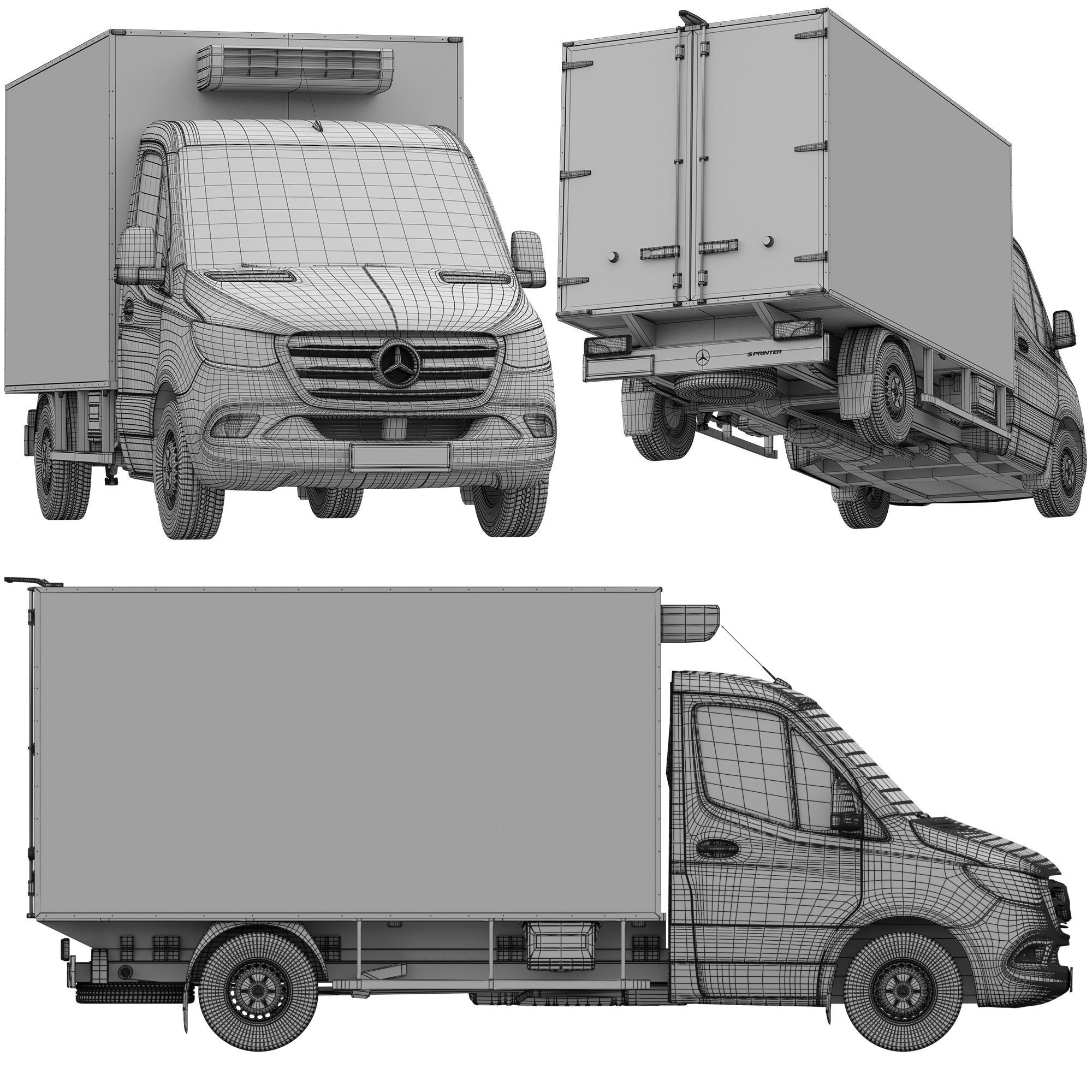 Mercedes-Benz Sprinter REF L2 3D model_22