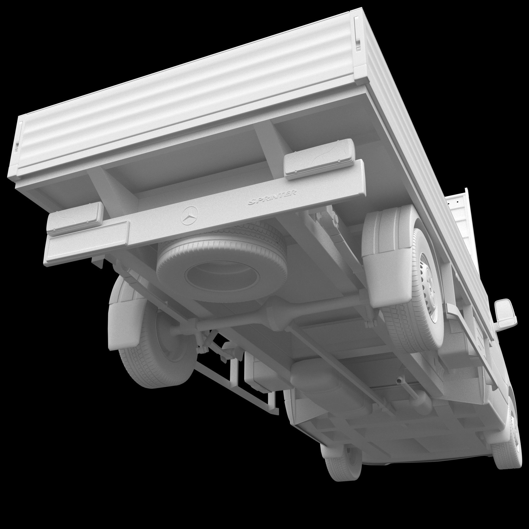 Mercedes-Benz Sprinter Chassis Cab L2 3D model_13