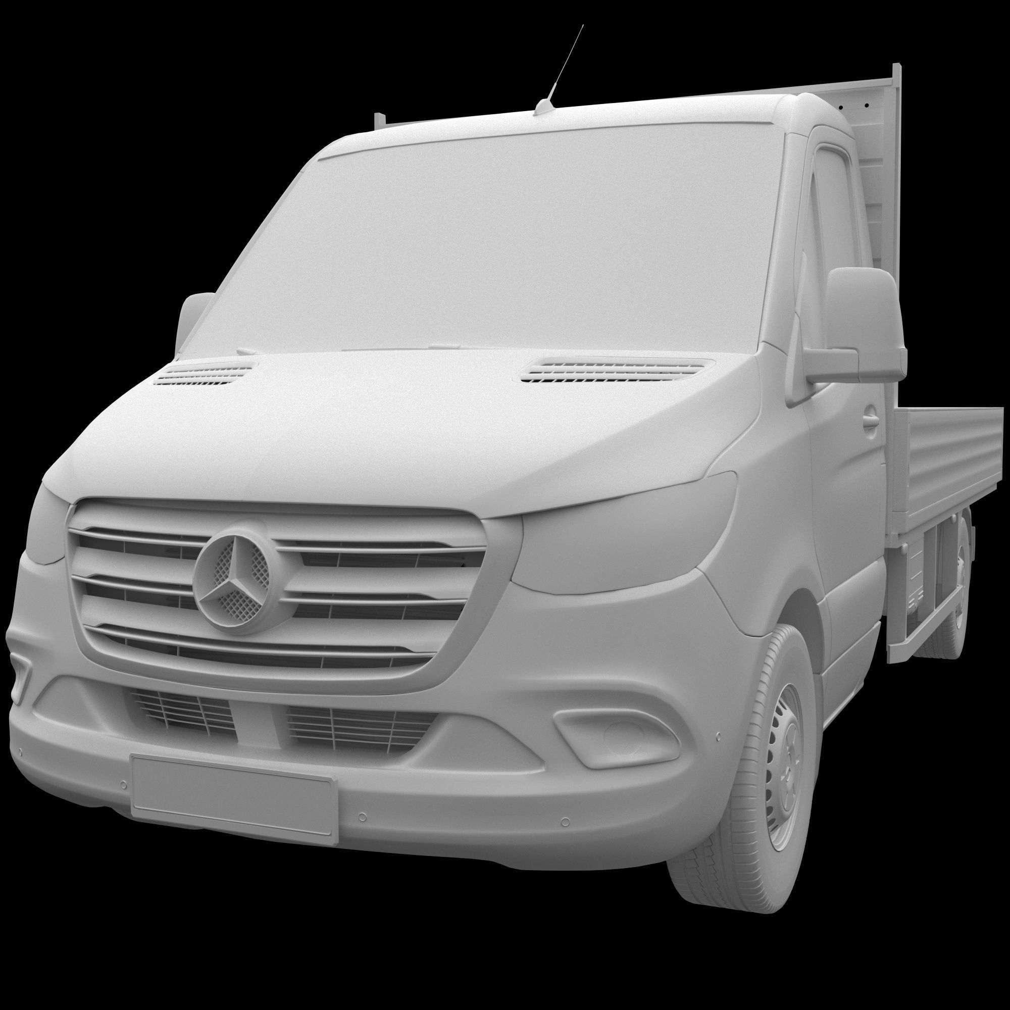 Mercedes-Benz Sprinter Chassis Cab L2 3D model_12