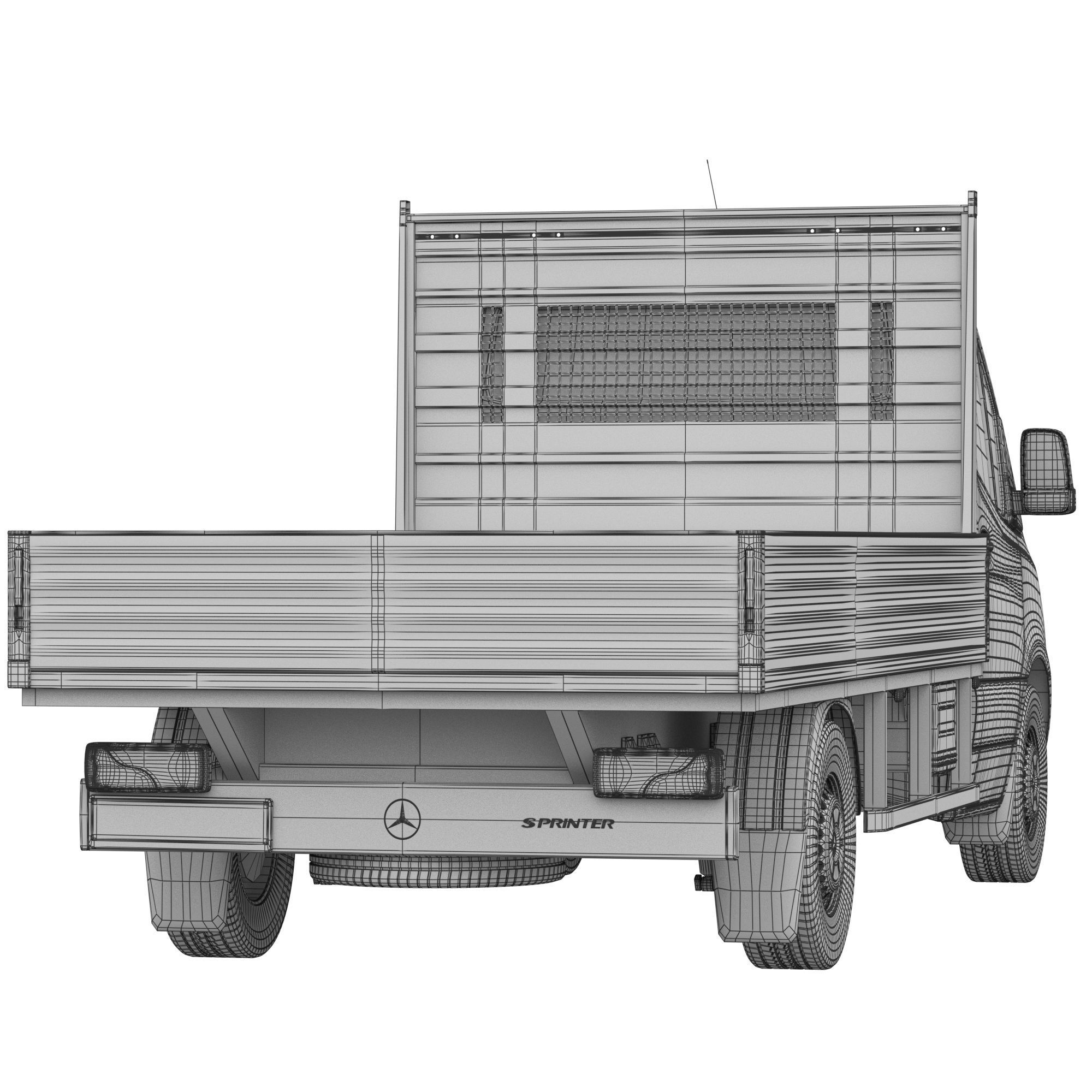 Mercedes-Benz Sprinter Chassis Cab L2 3D model_15