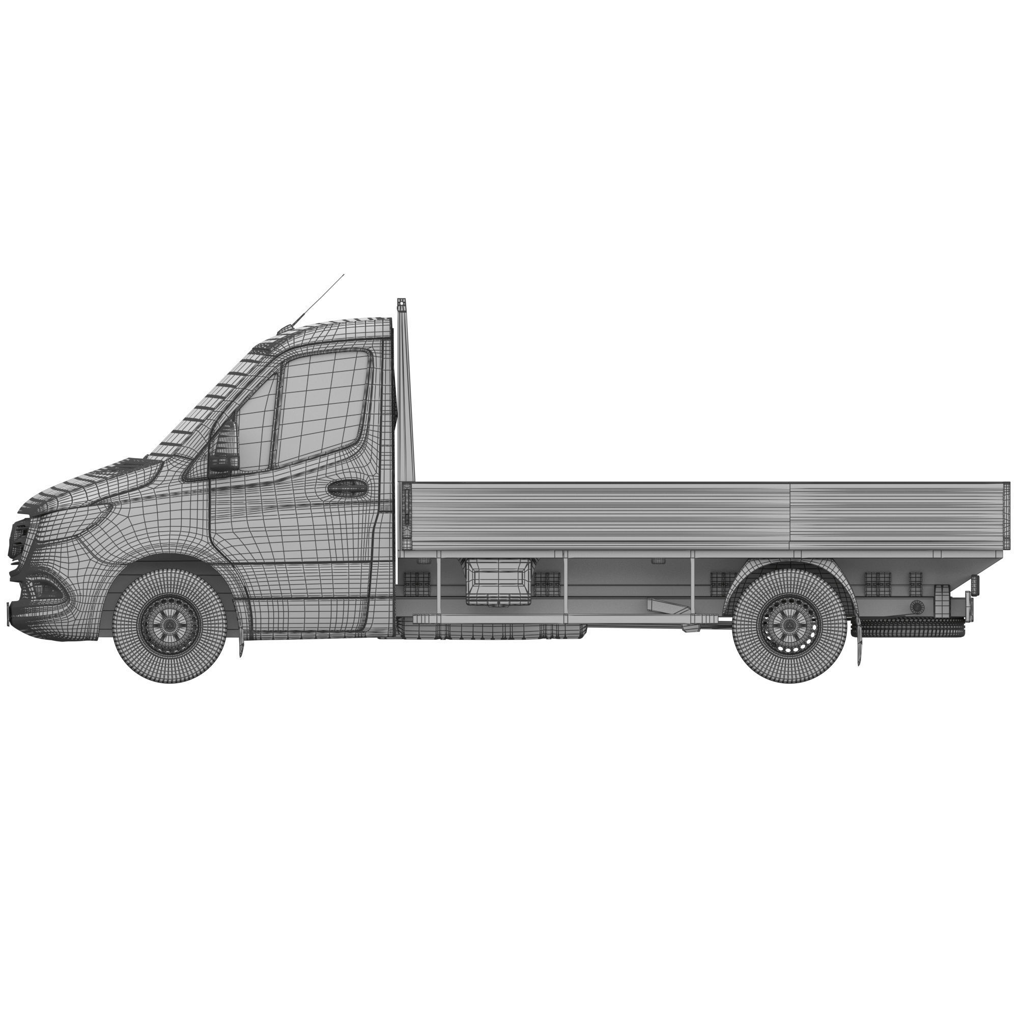 Mercedes-Benz Sprinter Chassis Cab L2 3D model_19