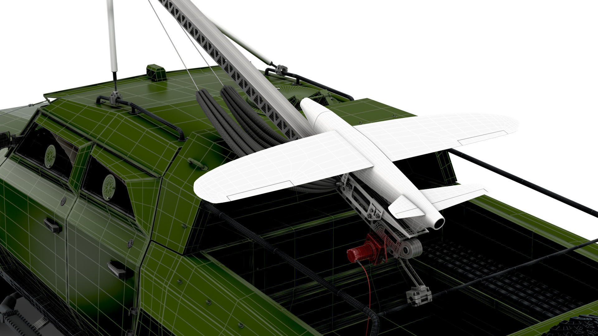Generic MRAP Tkhir RAM CUAV 2022 3D model_15
