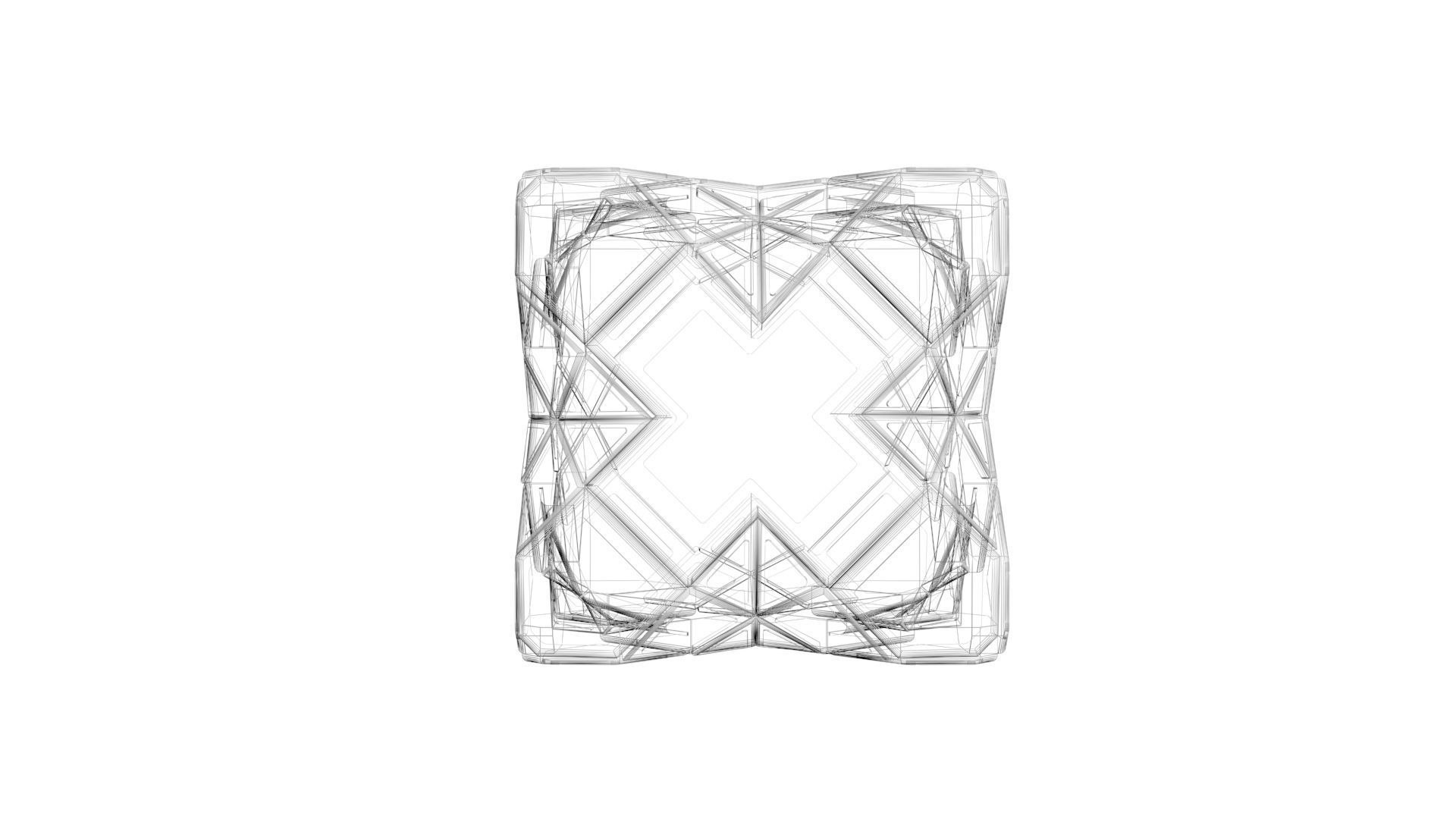 Skewb Extreme 3D model_9