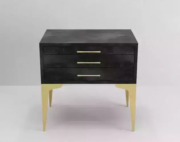 Bedside table Stiletto 3D model Bedside table Stiletto 3D model