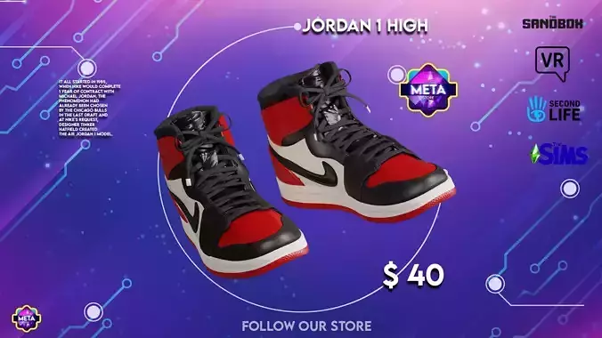 Jordan 1 High OG Pine Red