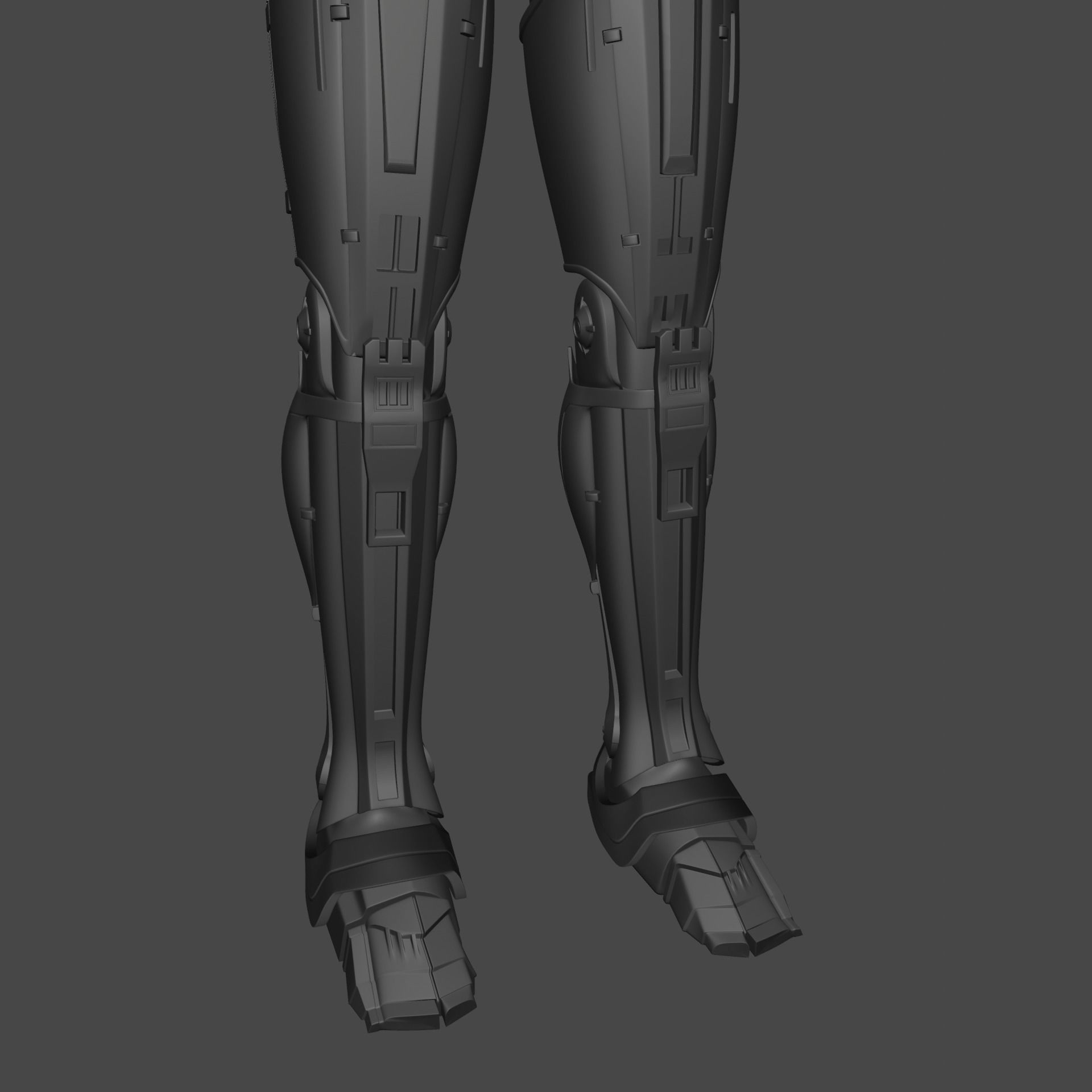 RoboCop rigged model 3D model_24