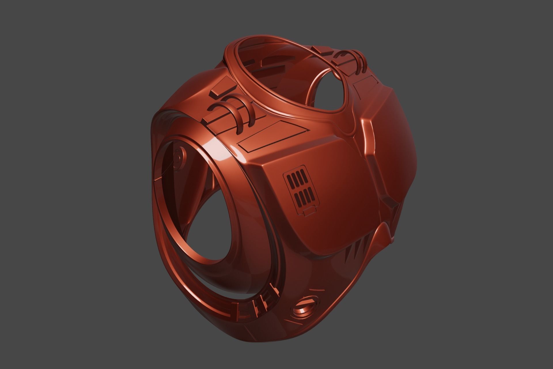 RoboCop rigged model 3D model_6