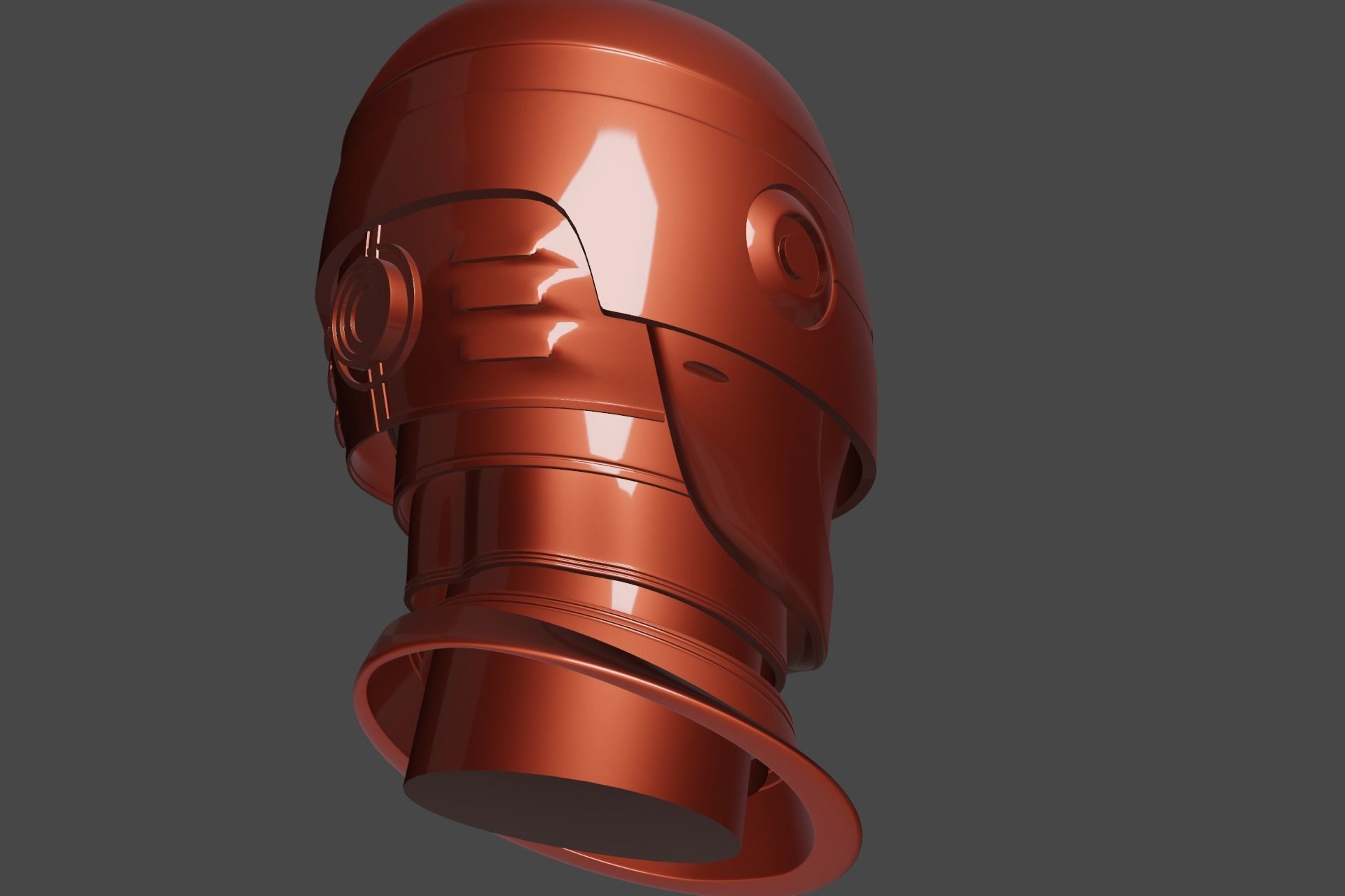 RoboCop rigged model 3D model_12