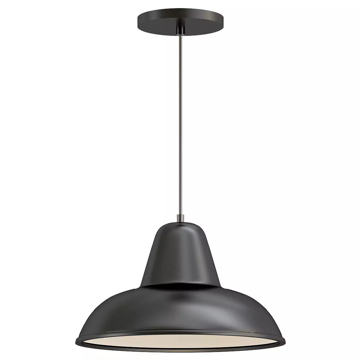 BRUNCH industrial pendant light with shade 3D model_0
