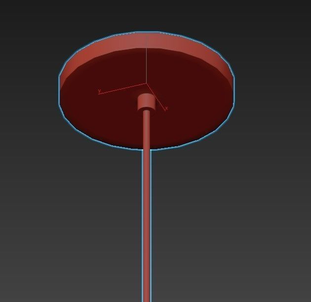 BRUNCH industrial pendant light with shade 3D model_5