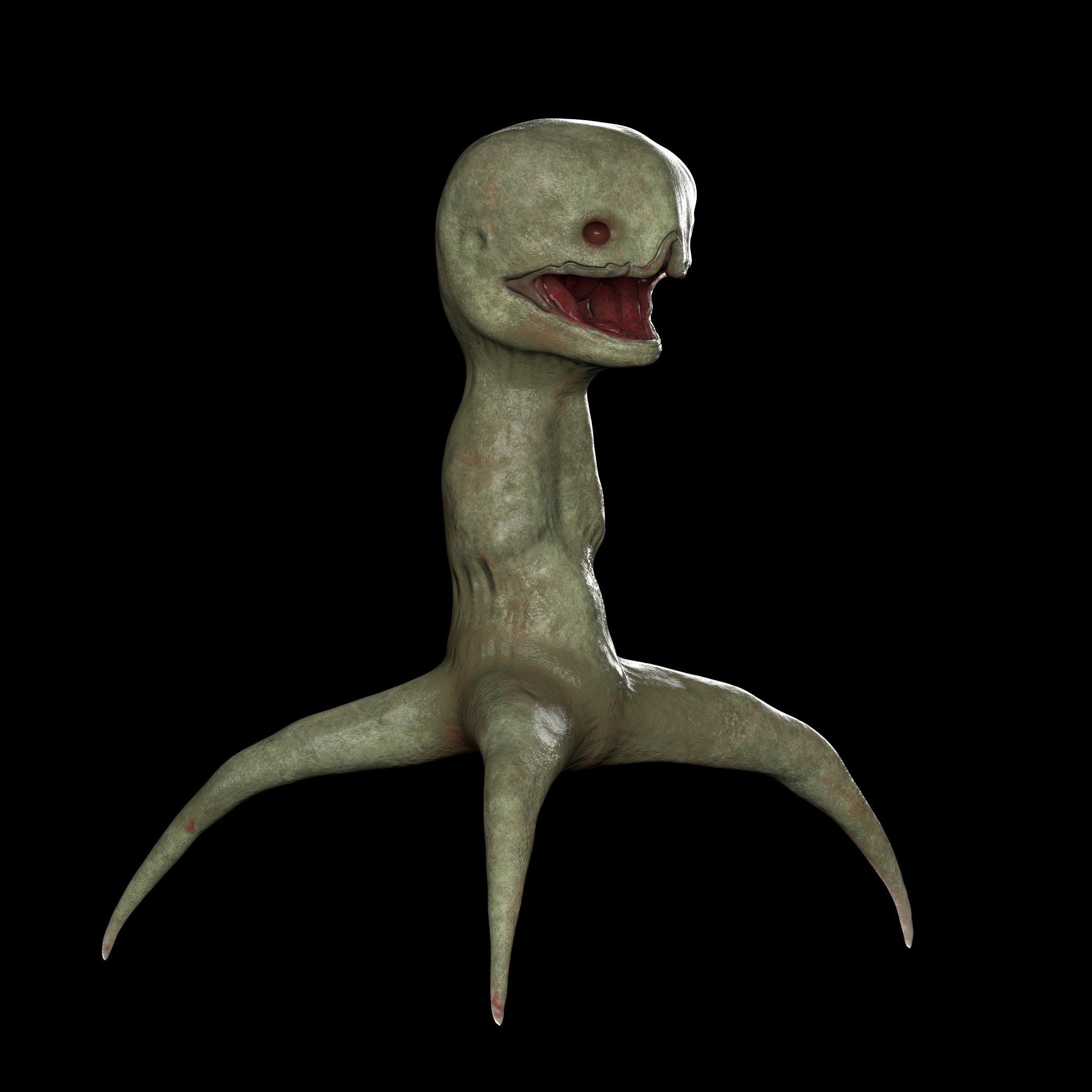 Realistic Minecraft Creeper available for print 3D print model_12