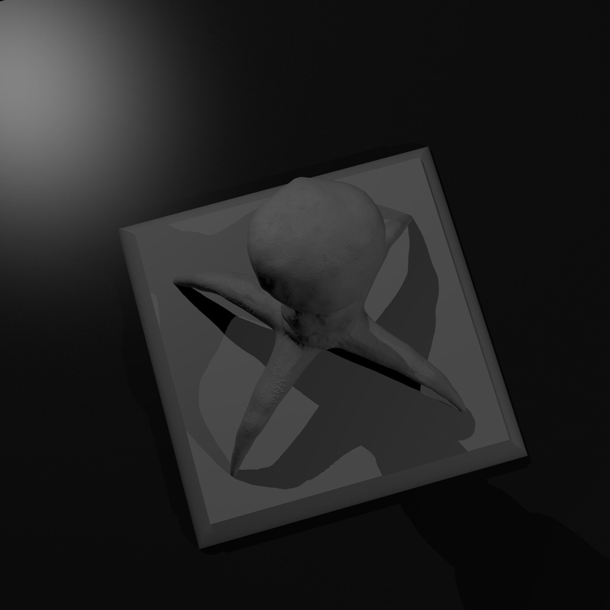 Realistic Minecraft Creeper available for print 3D print model_18