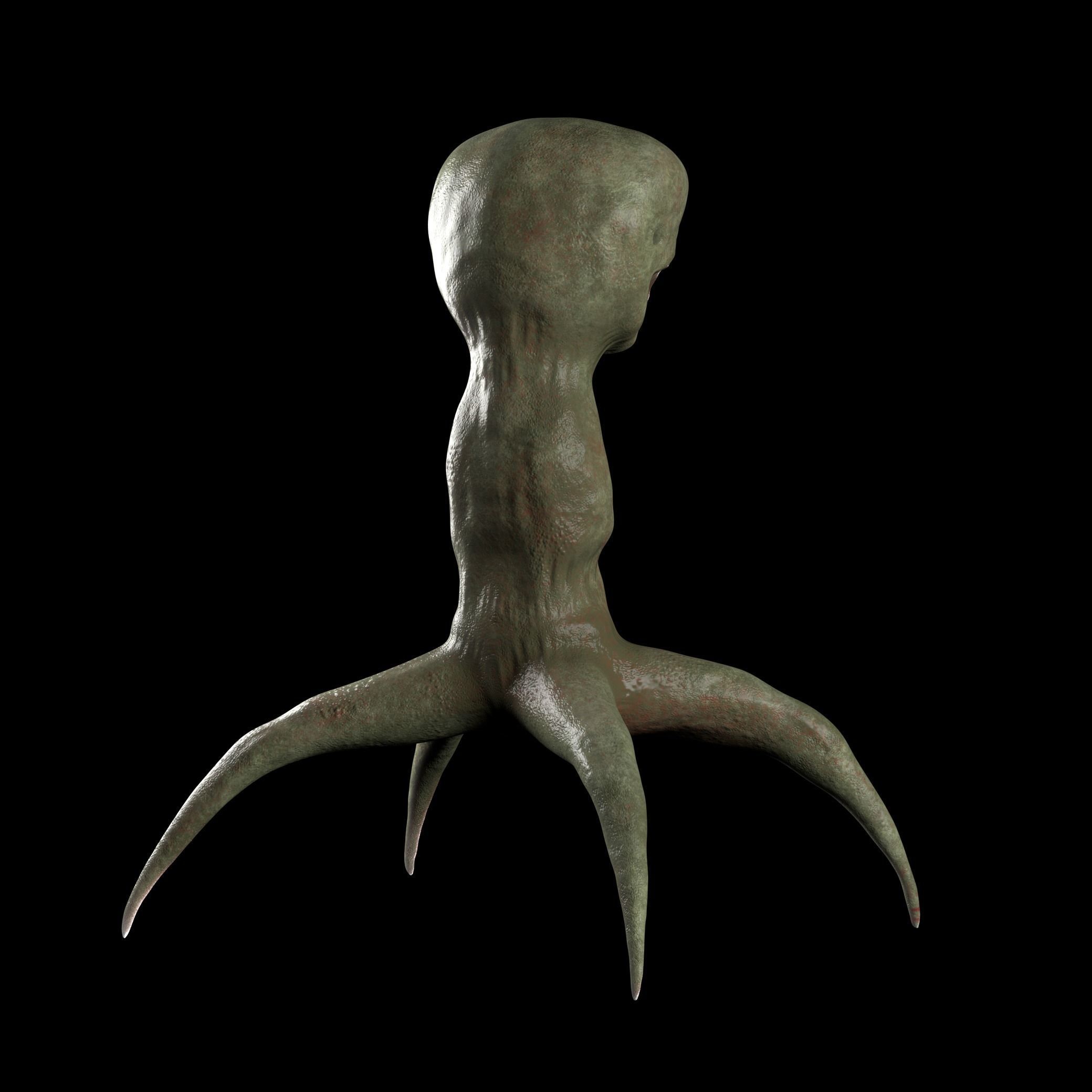 Realistic Minecraft Creeper available for print 3D print model_13