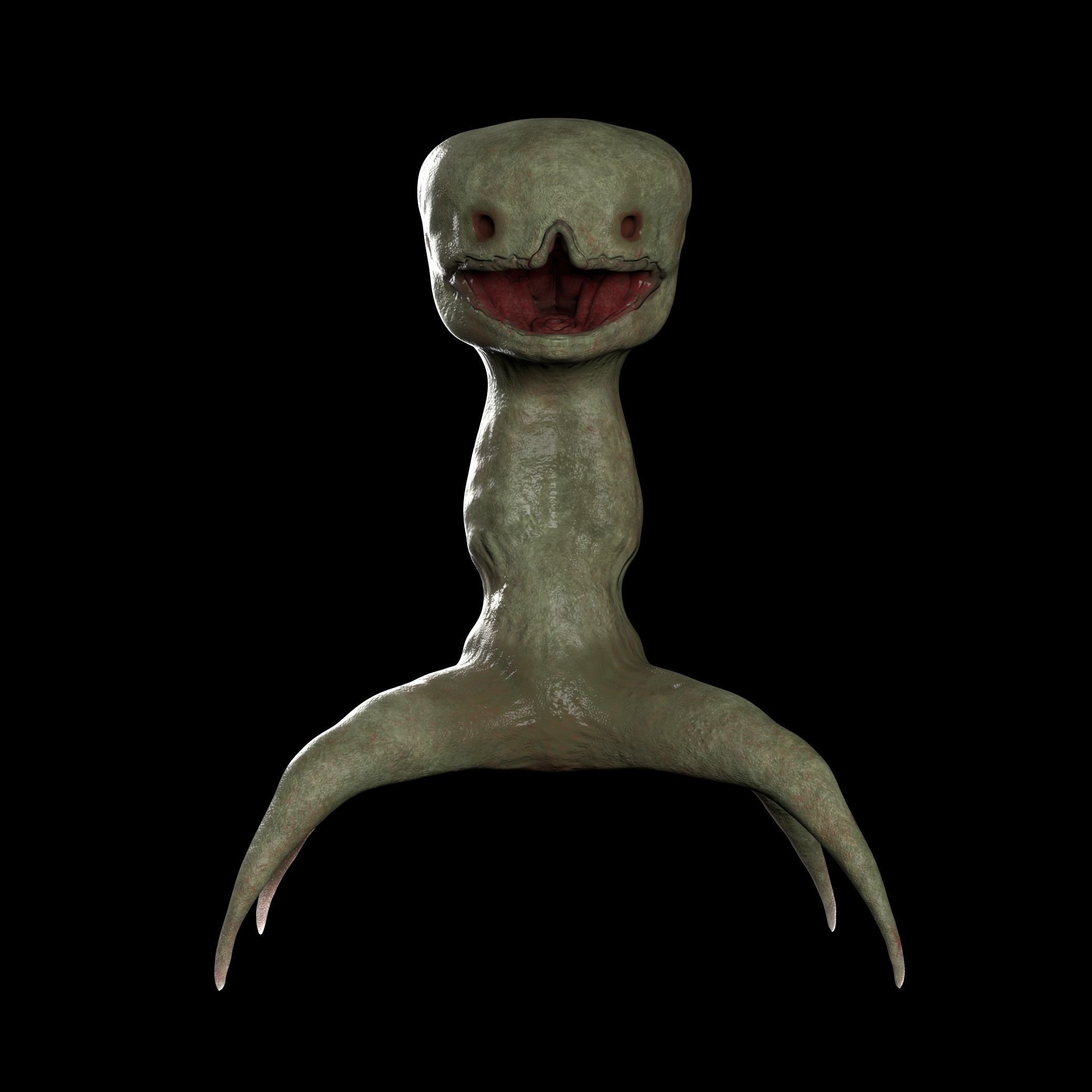 Realistic Minecraft Creeper available for print 3D print model_11