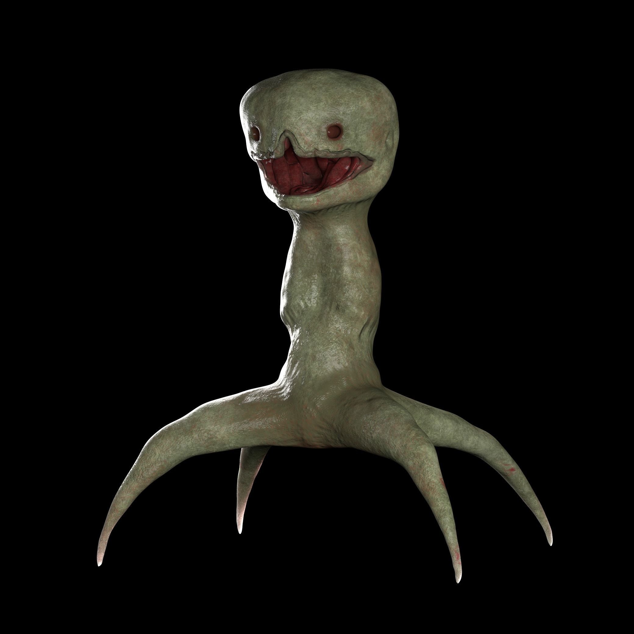 Realistic Minecraft Creeper available for print 3D print model_10