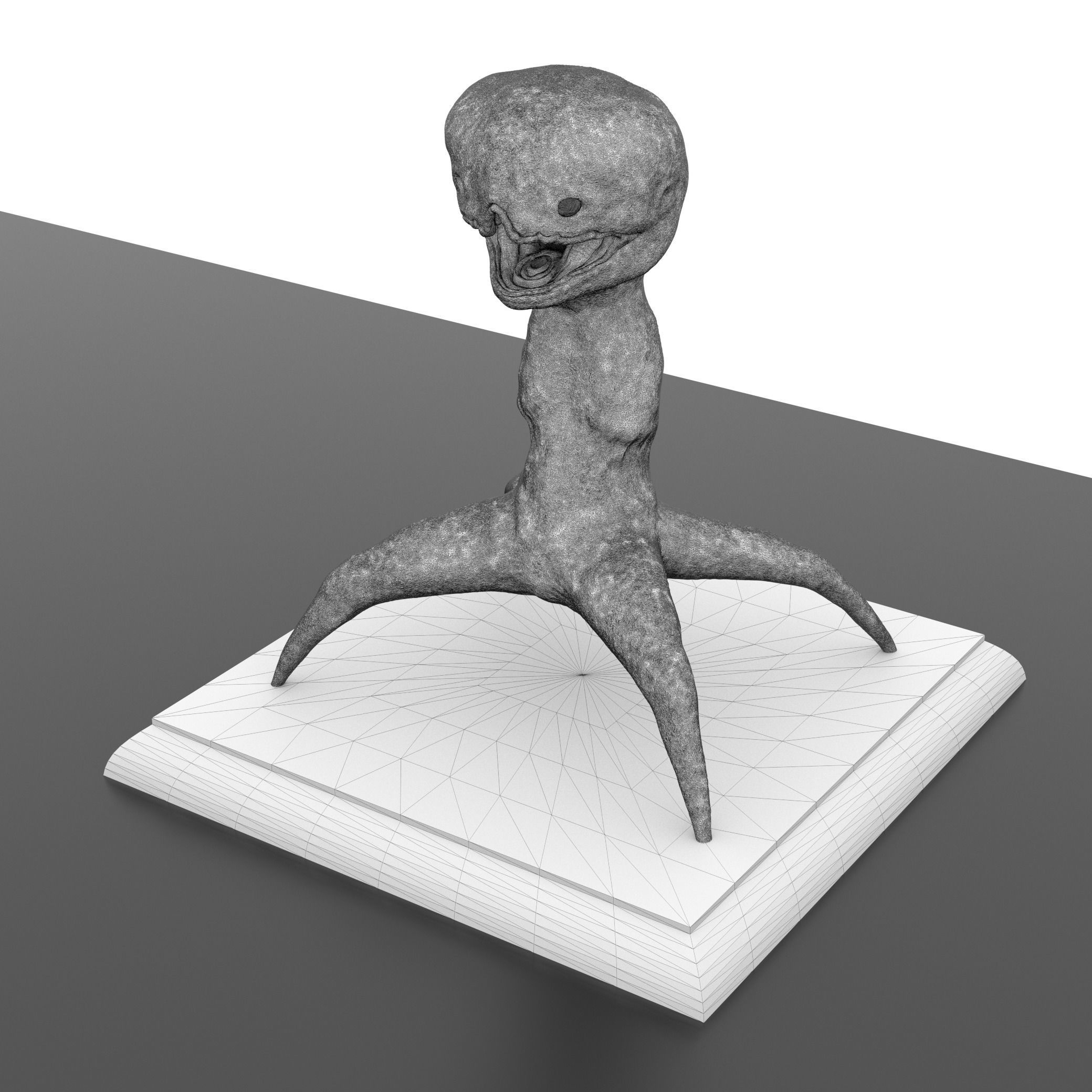 Realistic Minecraft Creeper available for print 3D print model_23