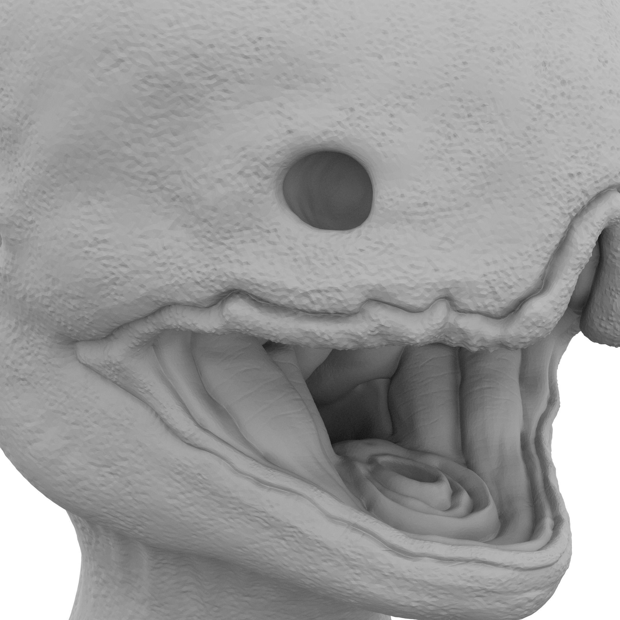 Realistic Minecraft Creeper available for print 3D print model_20