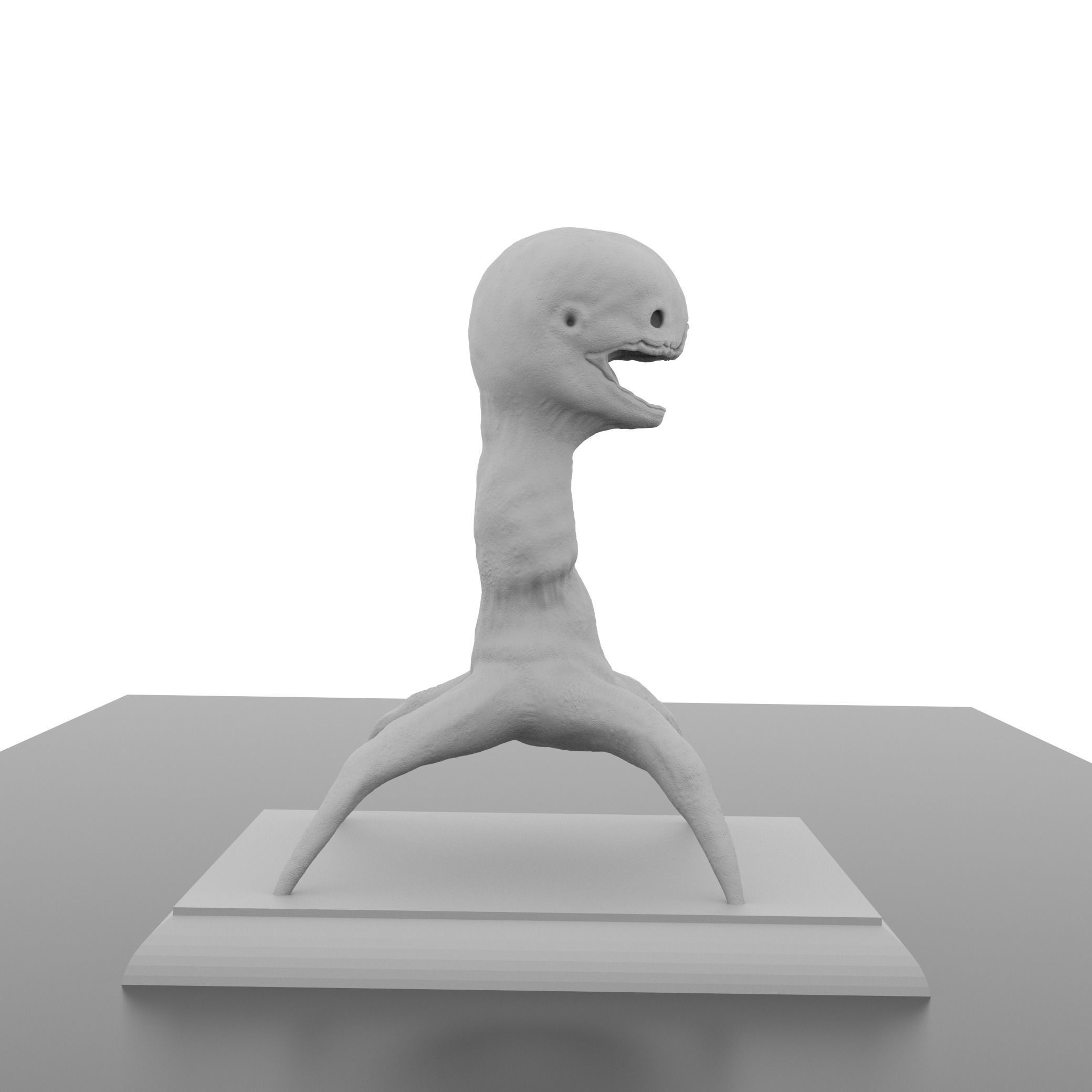 Realistic Minecraft Creeper available for print 3D print model_16