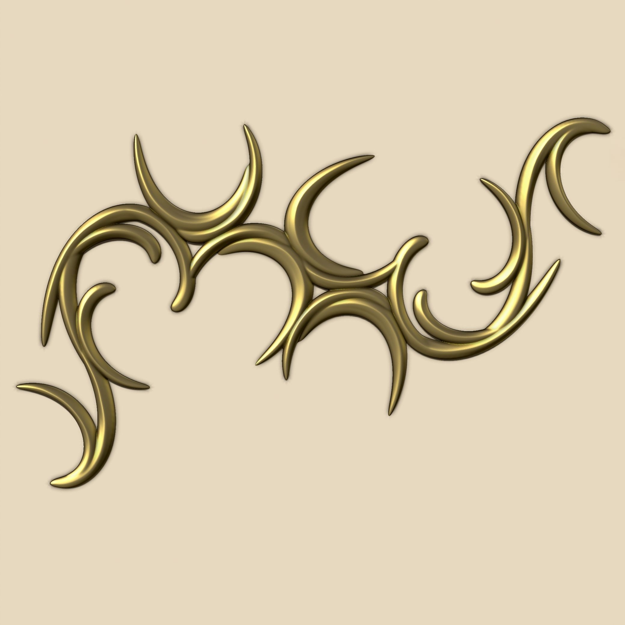 Ornaments Brushes with IMM Brushes and Ornament Set Vol 2 3D model_19
