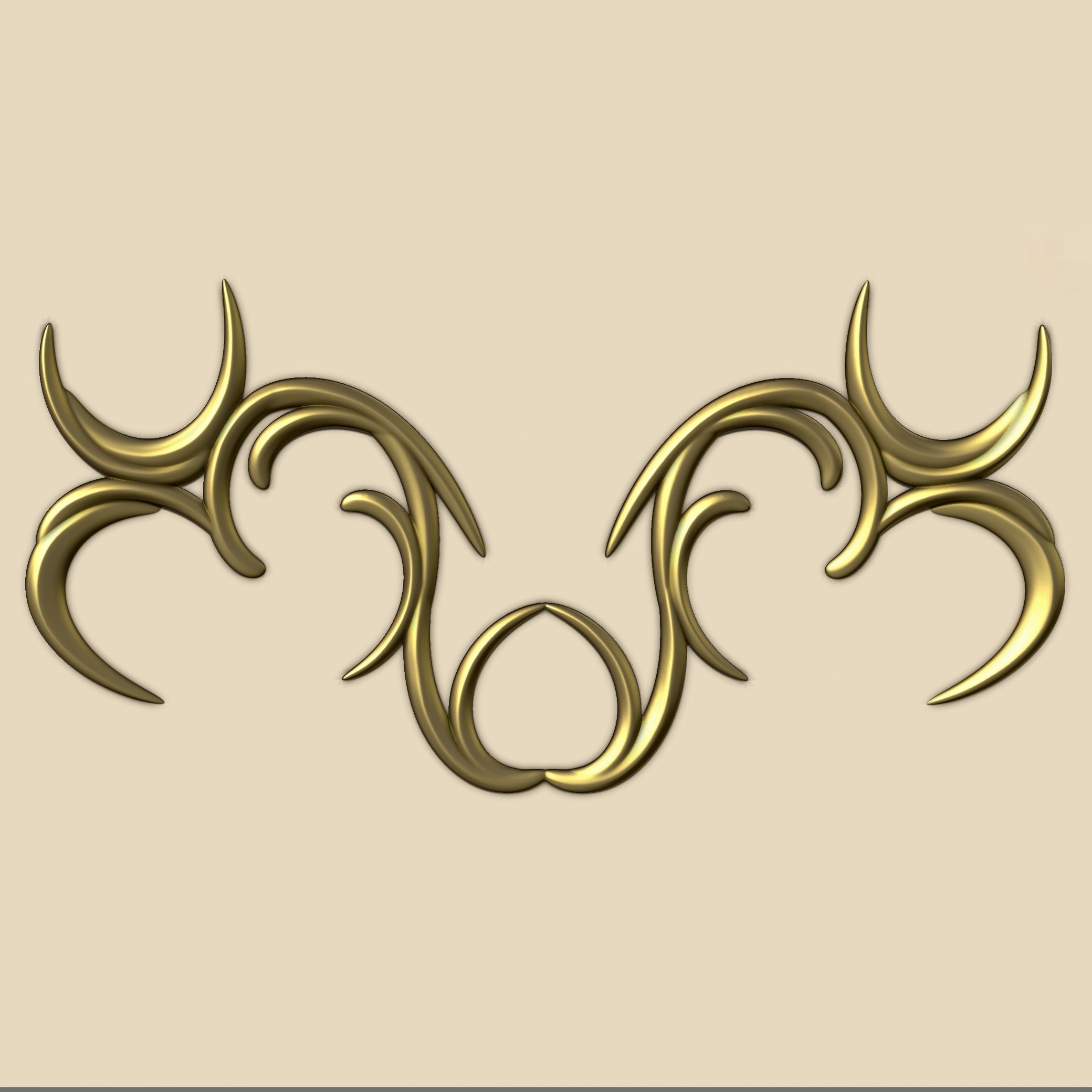 Ornaments Brushes with IMM Brushes and Ornament Set Vol 2 3D model_16