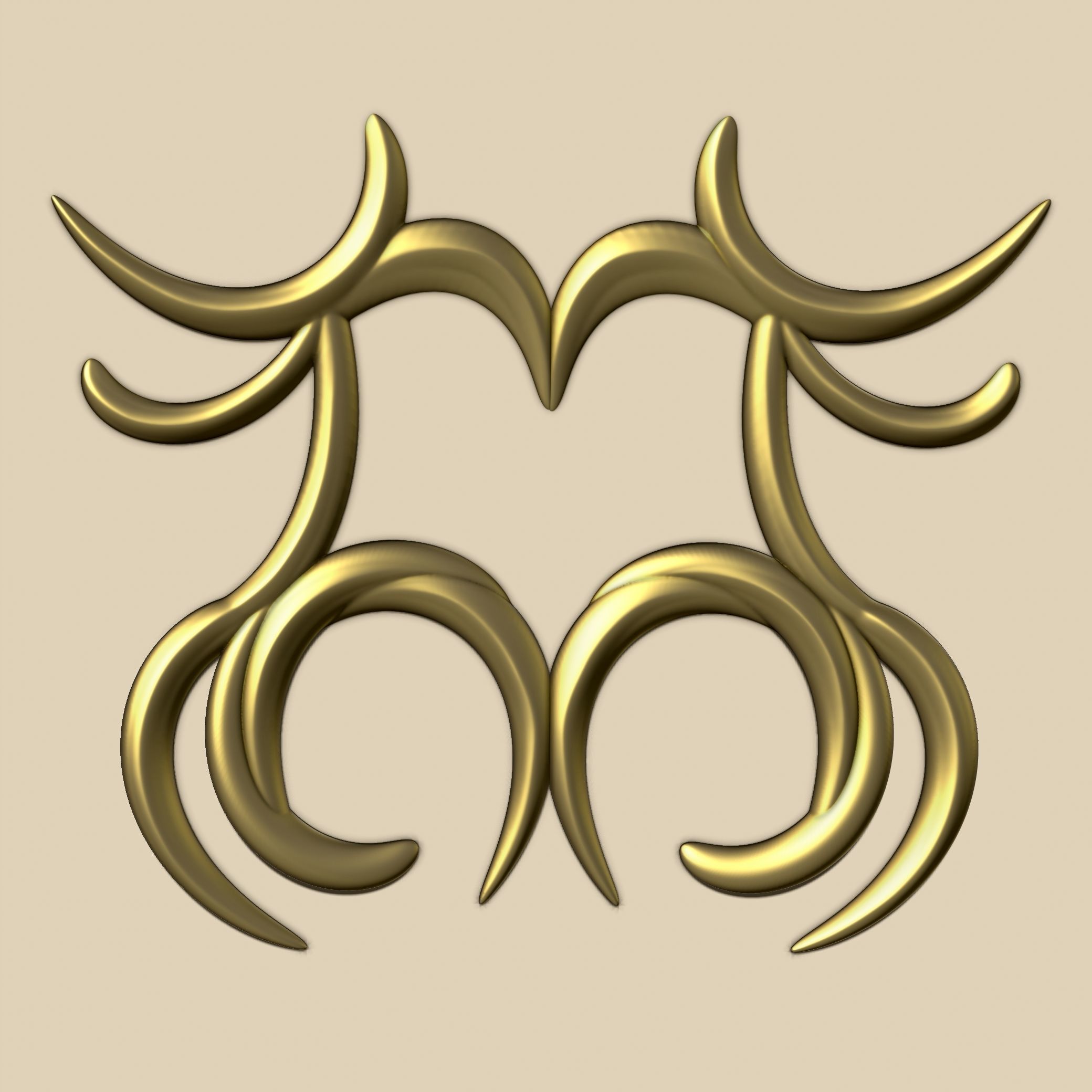 Ornaments Brushes with IMM Brushes and Ornament Set Vol 2 3D model_10