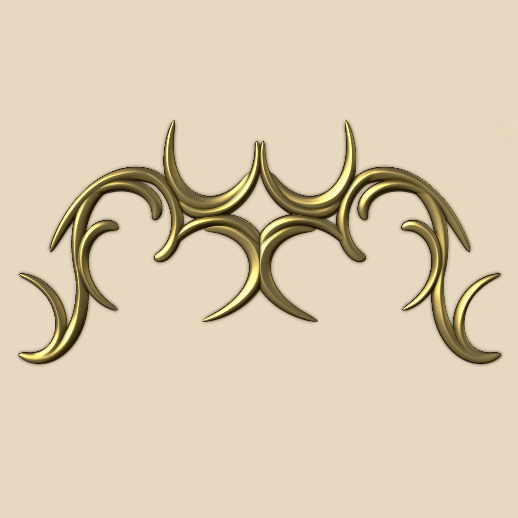 Ornaments Brushes with IMM Brushes and Ornament Set Vol 2 3D model_12